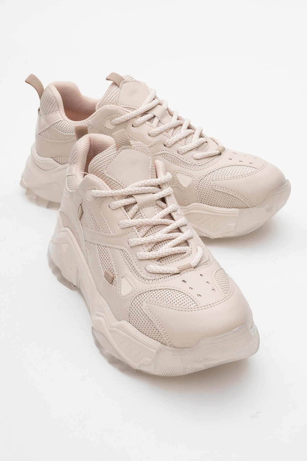 Loretta - Beige Sneaker (Women)