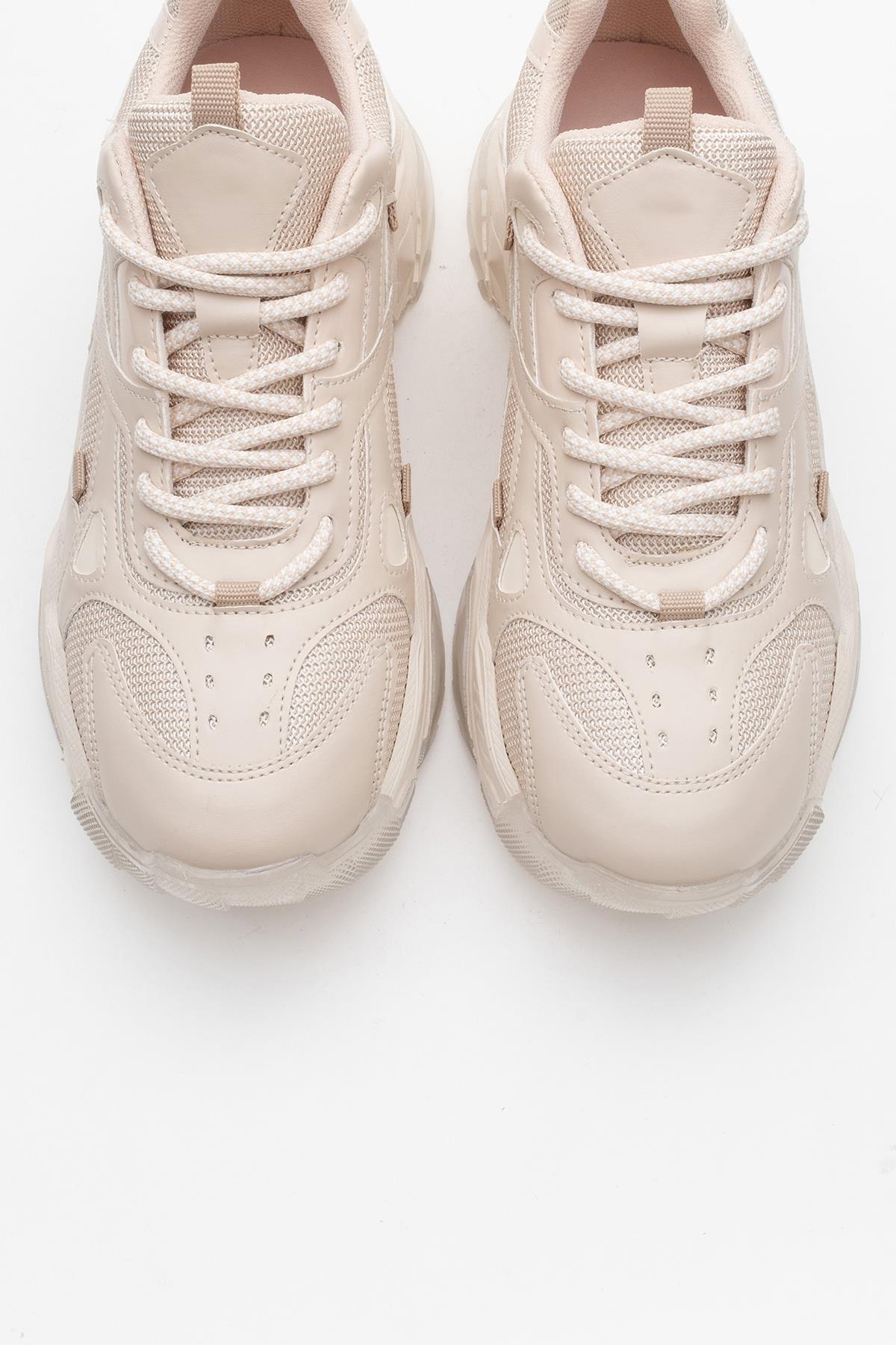 Loretta - Beige Sneaker (Women)