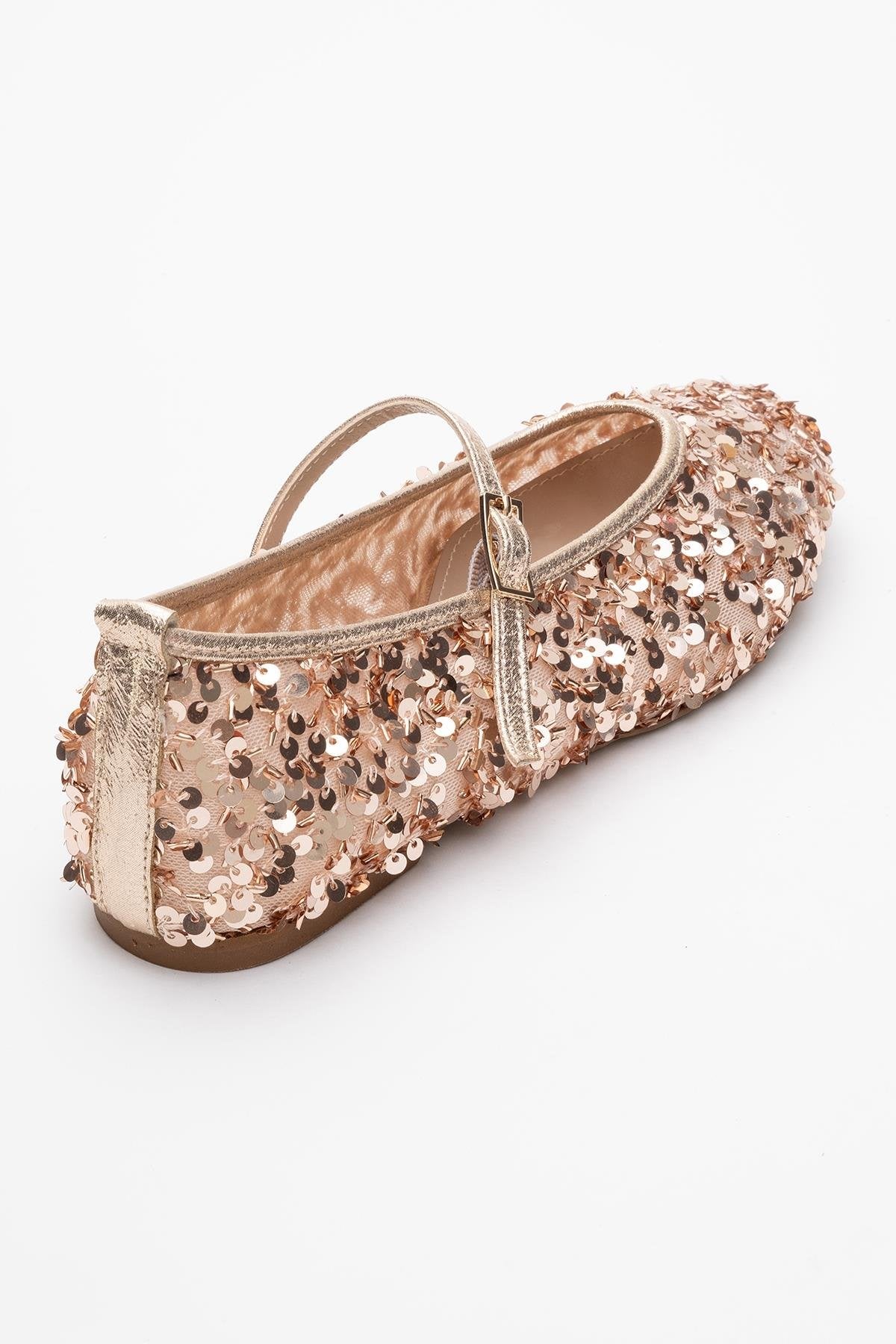 Lush - Rose Sequin Single-Band Ballet Flat (Women)