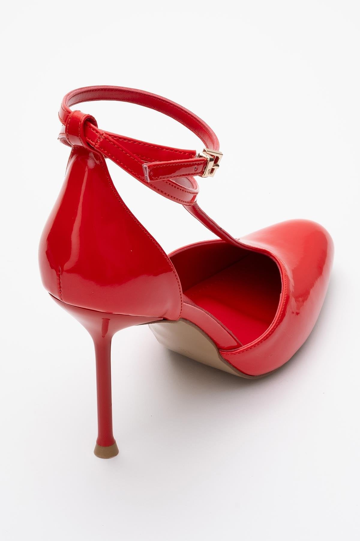 Jon - Red Patent Stiletto Heel Shoe (Women)