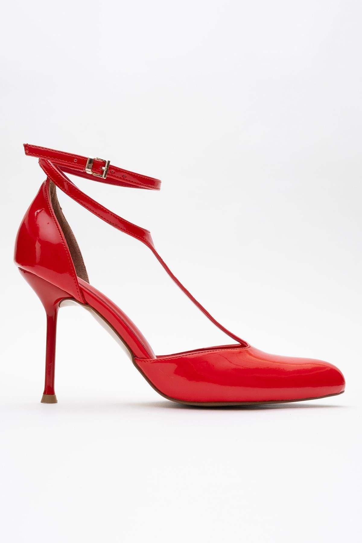 Jon - Red Patent Stiletto Heel Shoe (Women)