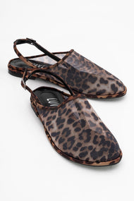 Shen Leopard Mesh Sandal (Women)
