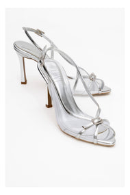 Elyse - Silver High-Heel Evening Shoe (Women)