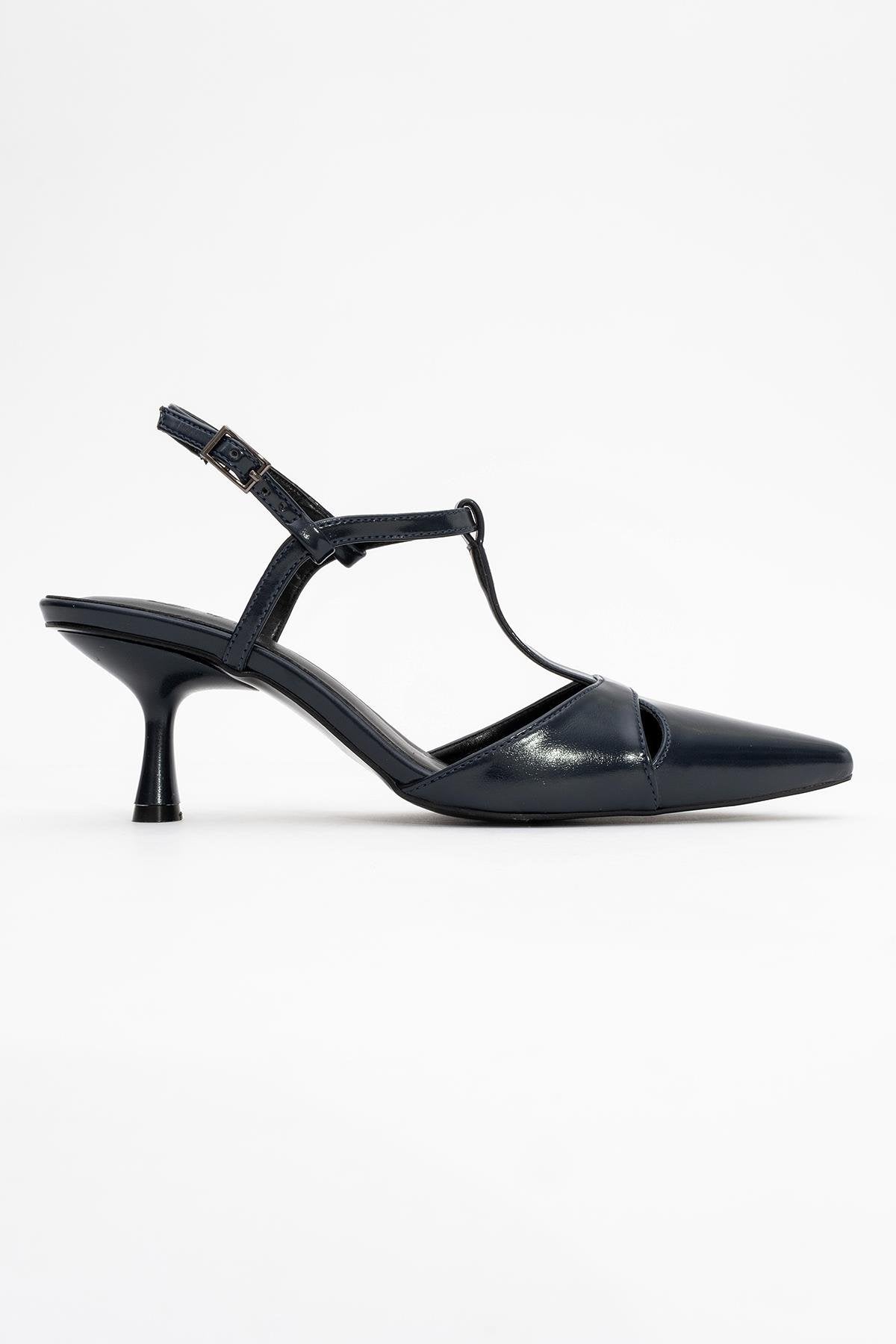 Abelia - Navy Stiletto Pump (Women)