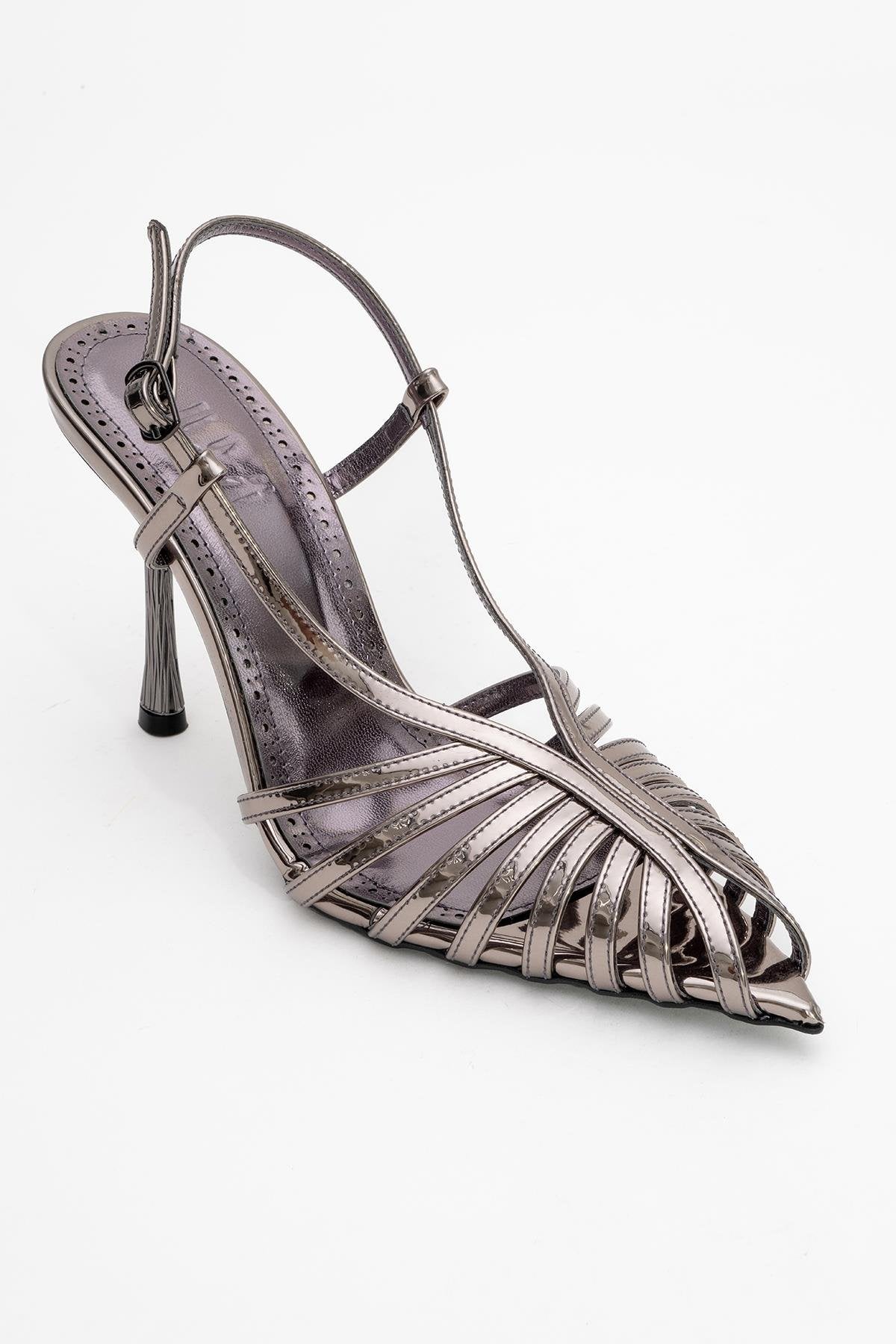 Leaf - Platinum Mirror High Heel Pump (Women)