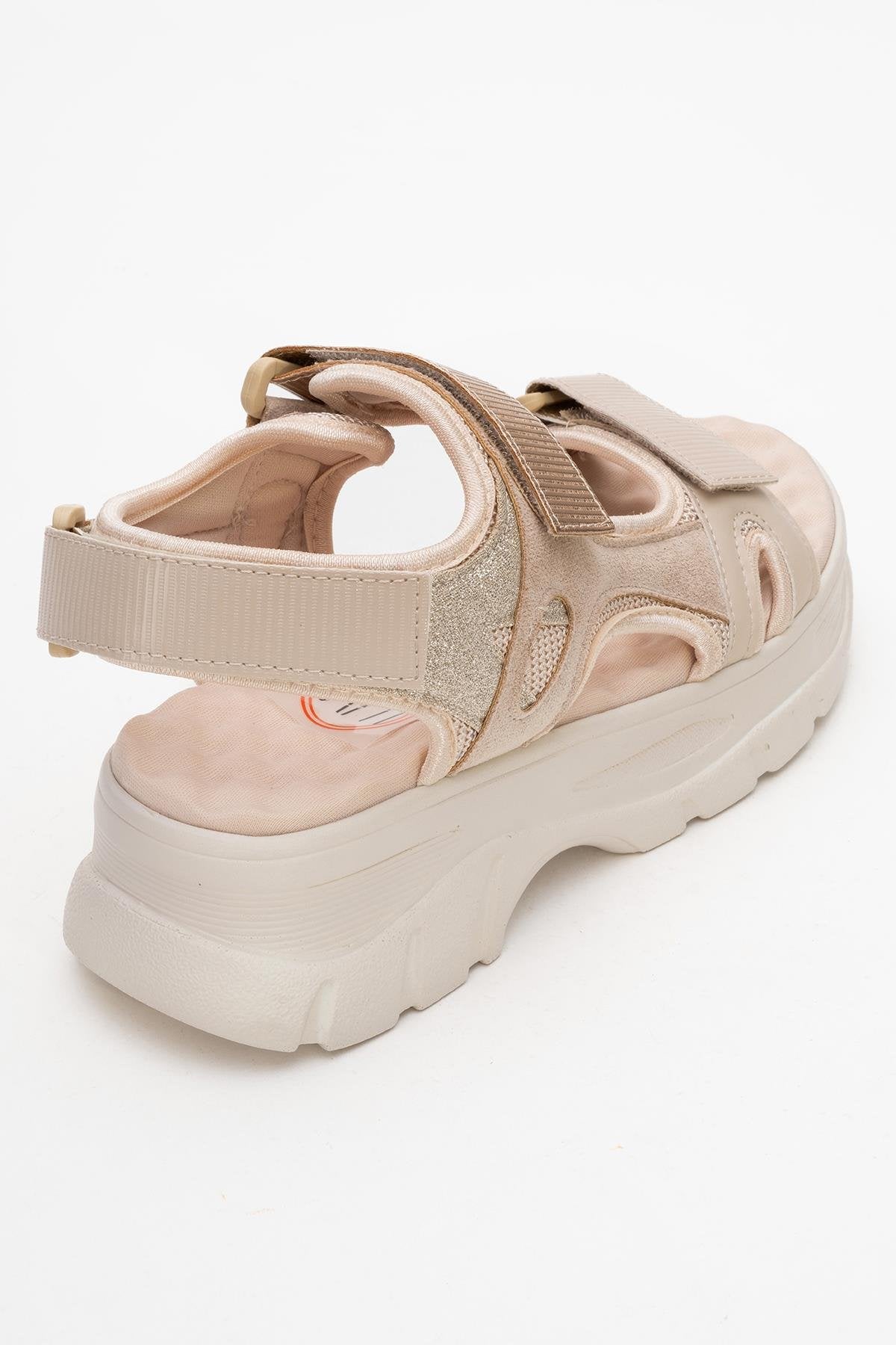 4740 - Beige Rose Strappy Sandal (Women)