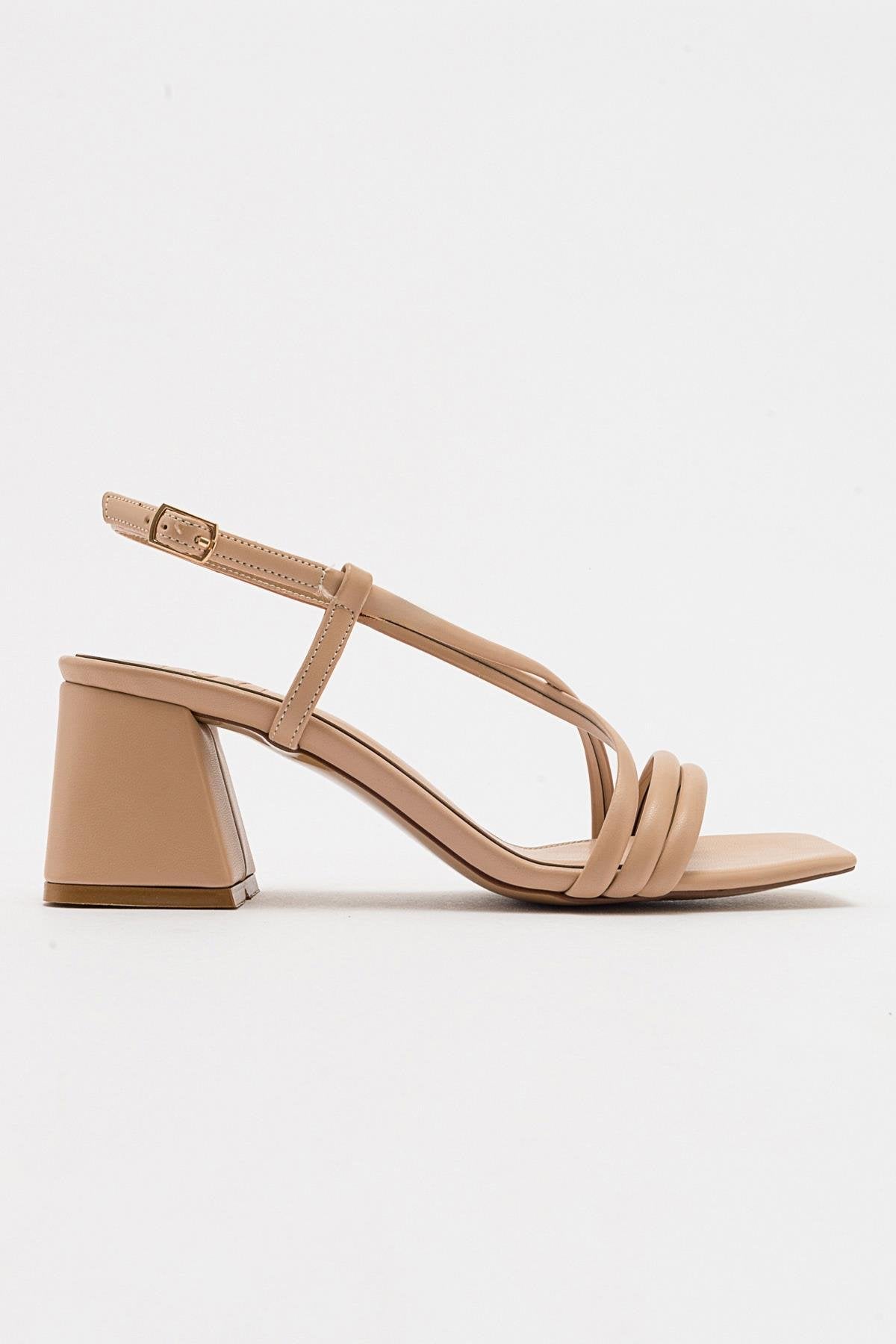 Daisy - Taupe Heeled Shoe (Women)