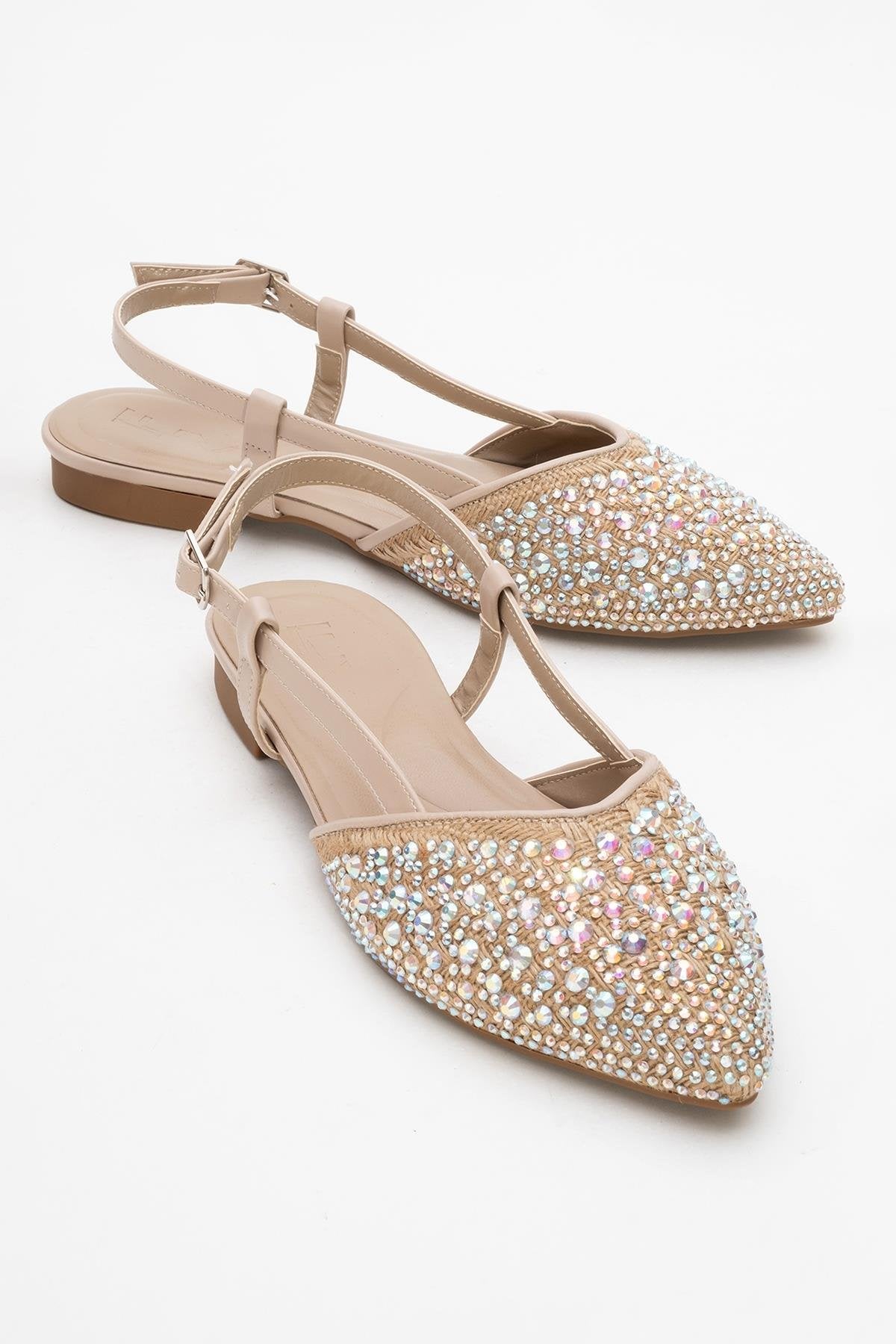 Helly - Beige Closed-Toe Sandal (Women)