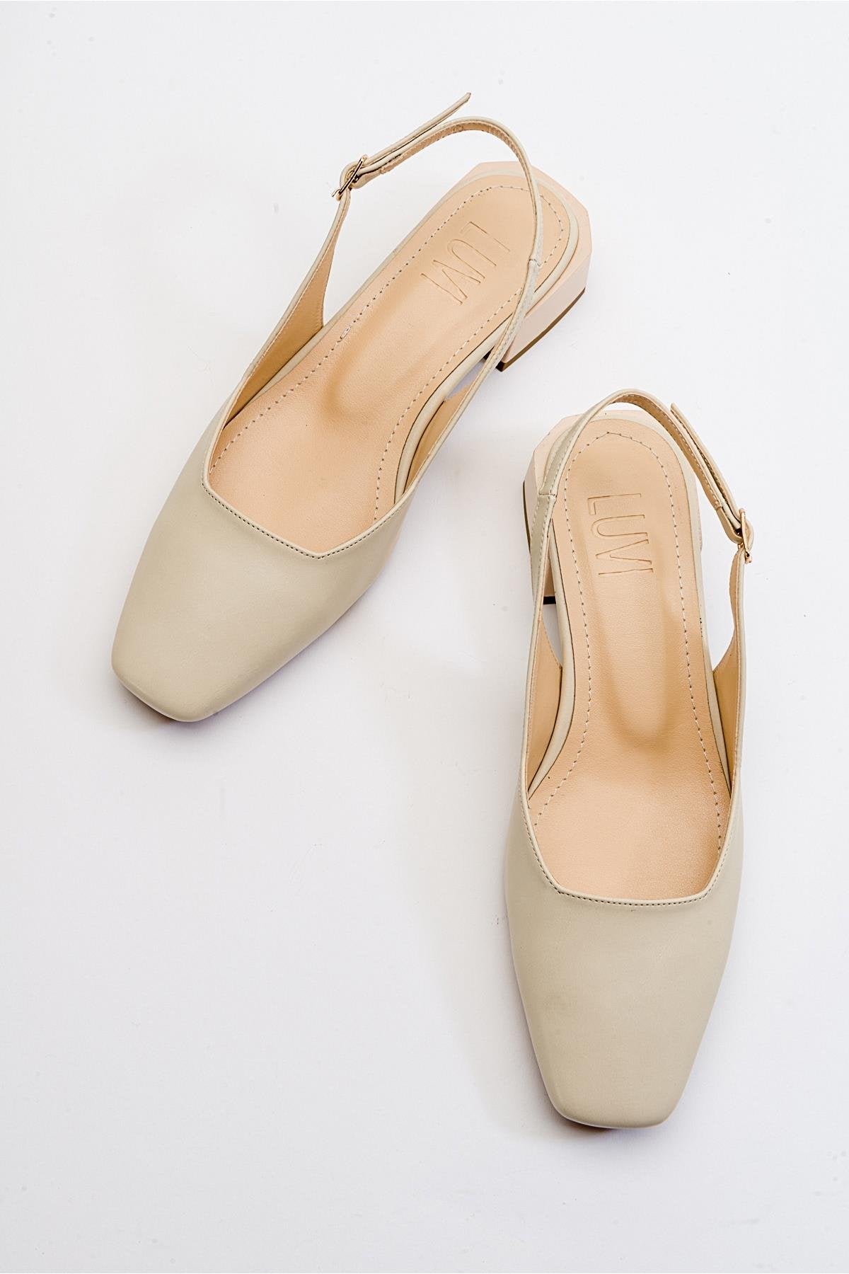 State - Beige Heeled Shoe (Women)