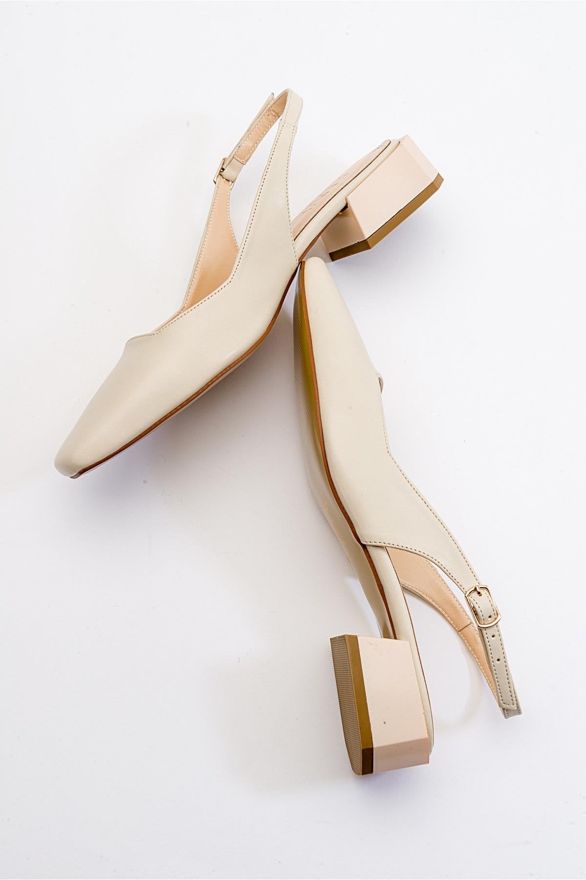 State - Beige Heeled Shoe (Women)