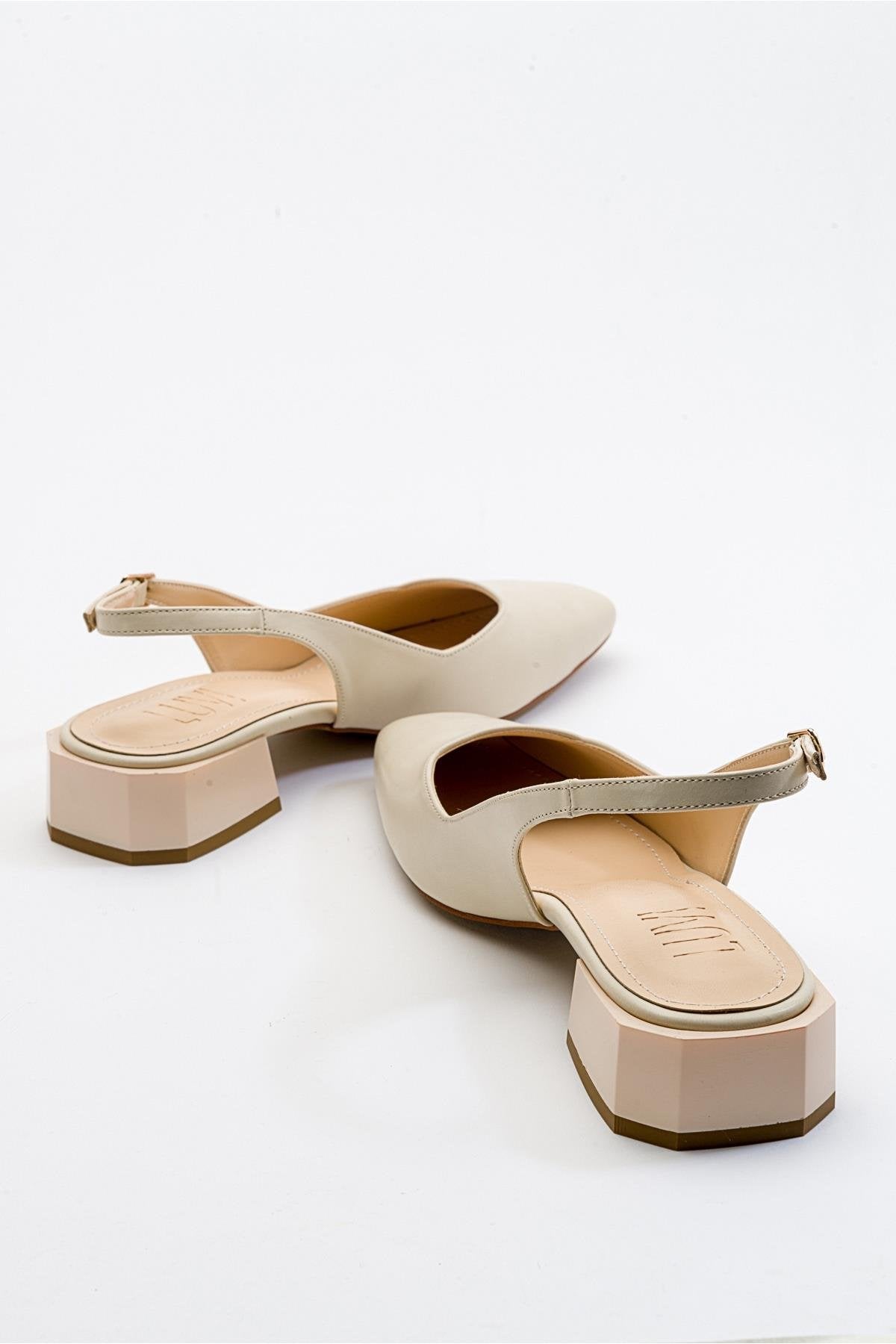 State - Beige Heeled Shoe (Women)