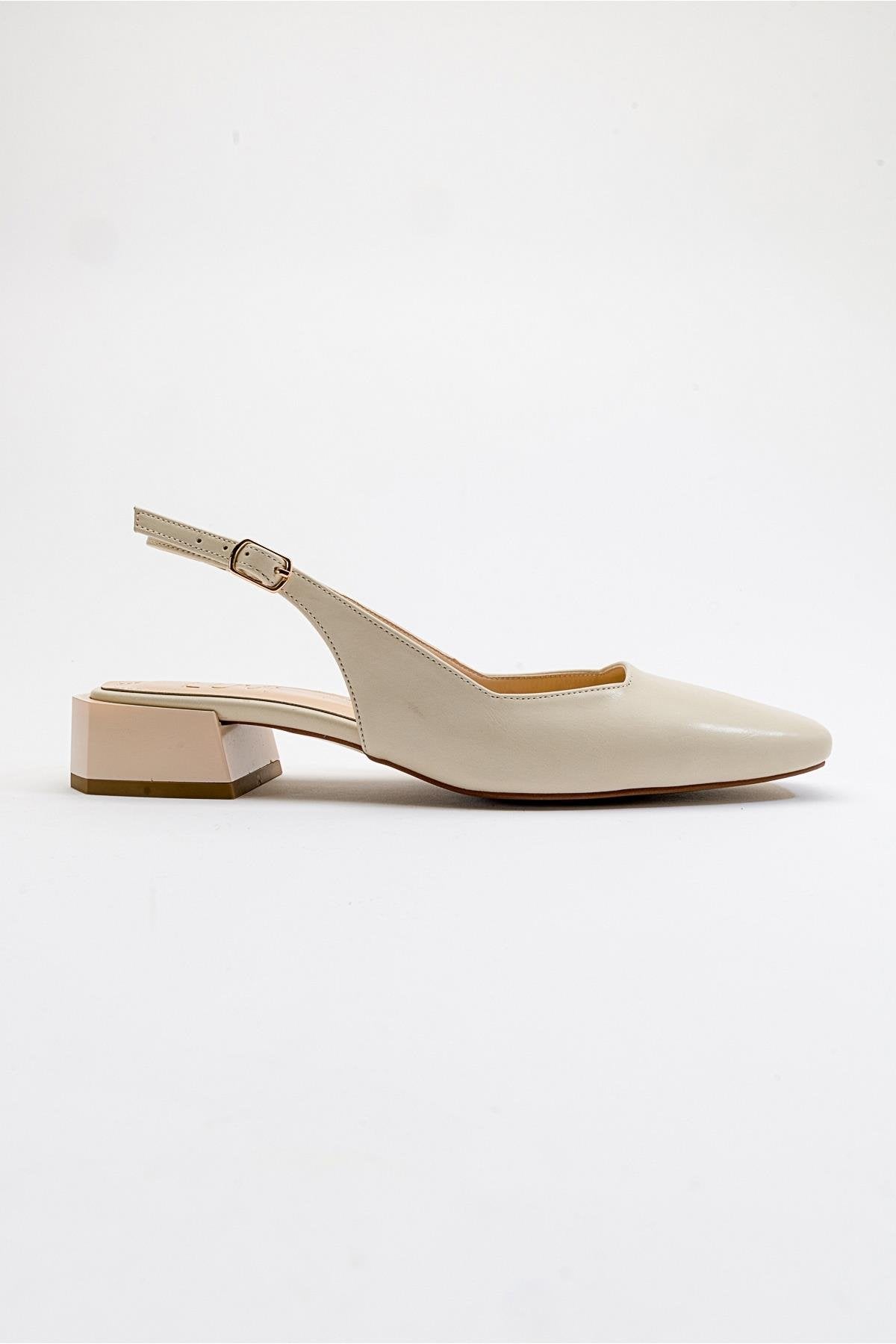 State - Beige Heeled Shoe (Women)