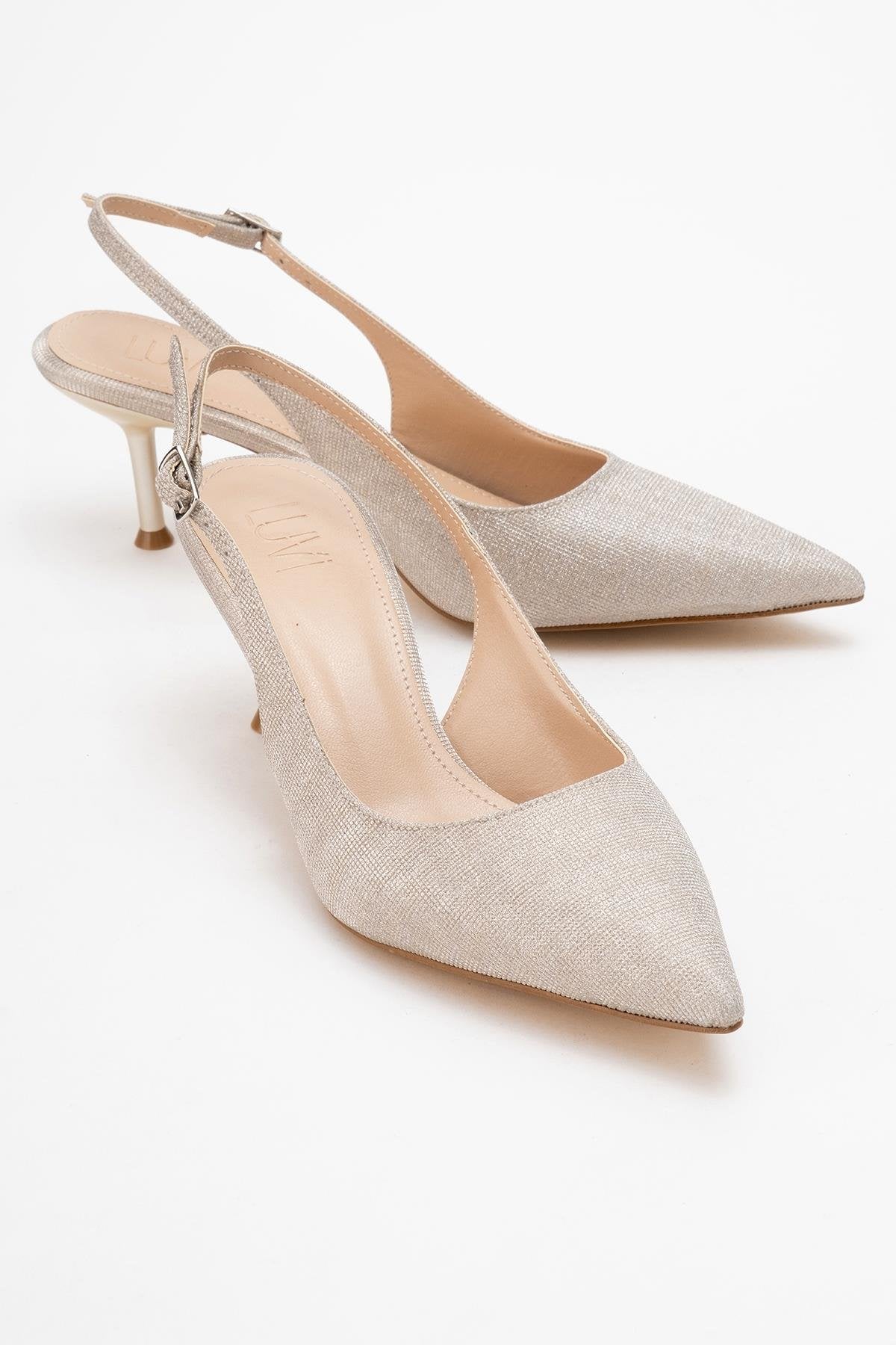 Caisa - Gold Glitter High Heel Shoe (Women)