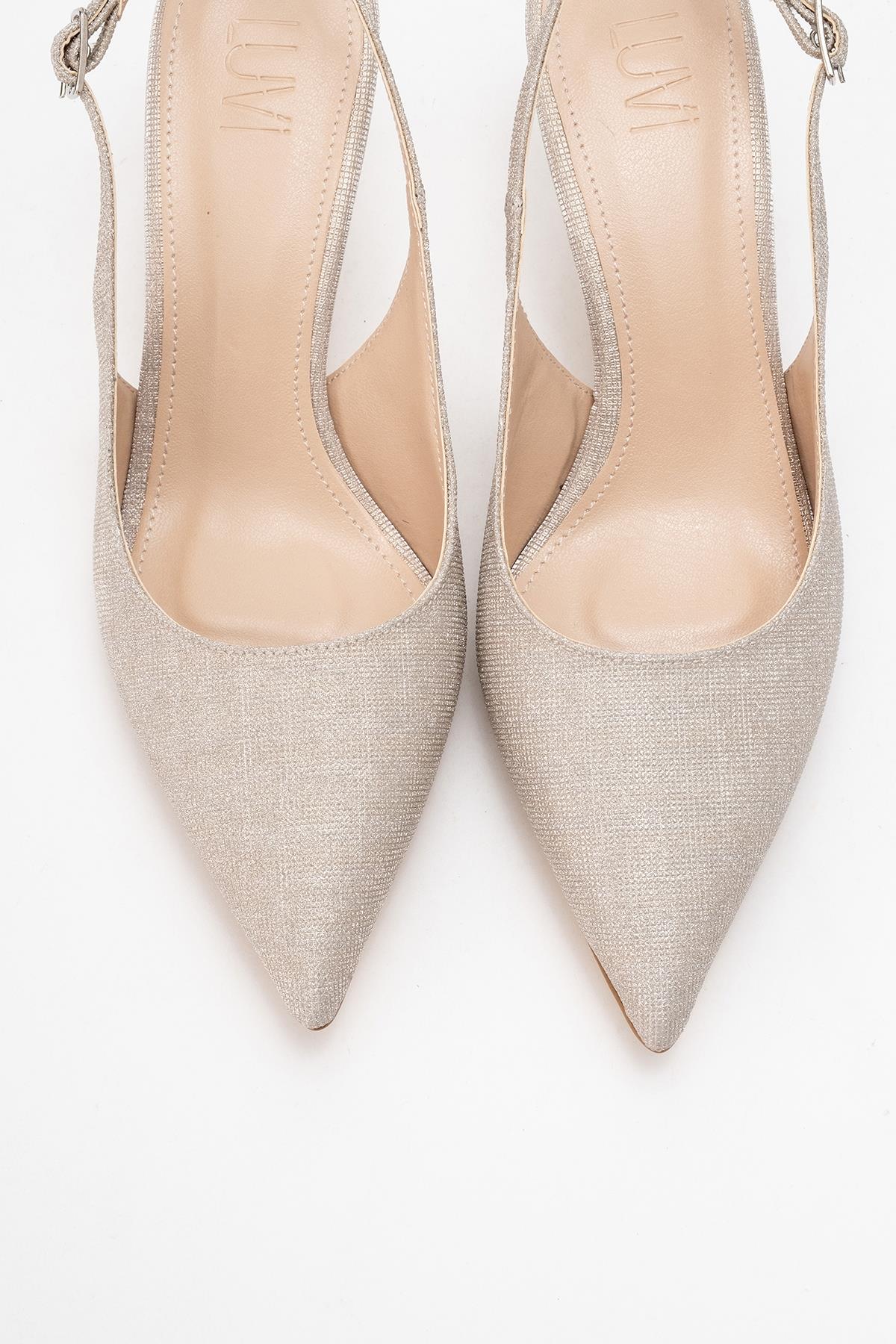 Caisa - Gold Glitter High Heel Shoe (Women)