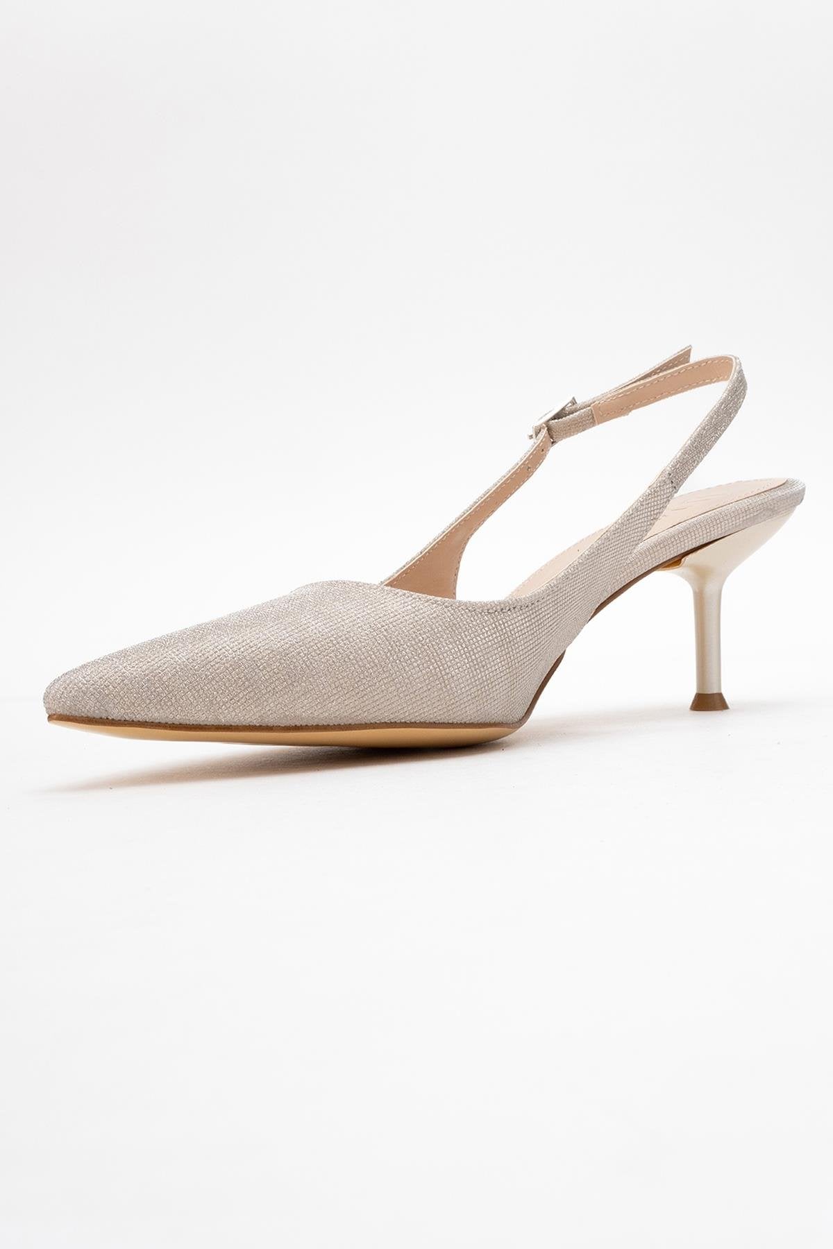 Caisa - Gold Glitter High Heel Shoe (Women)