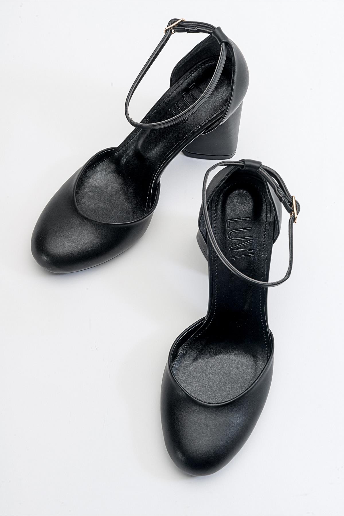 Oslo - Black Heeled Shoe (Women)