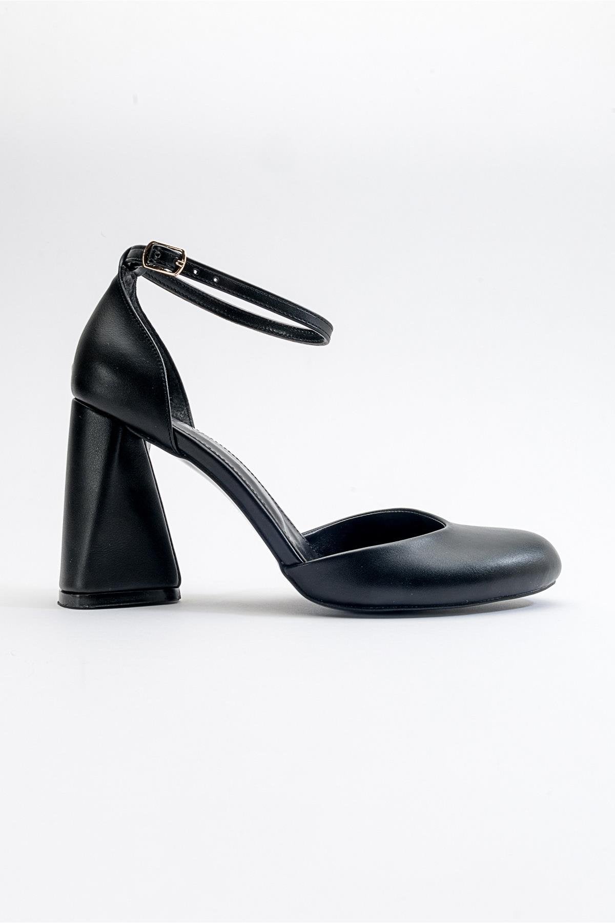Oslo - Black Heeled Shoe (Women)