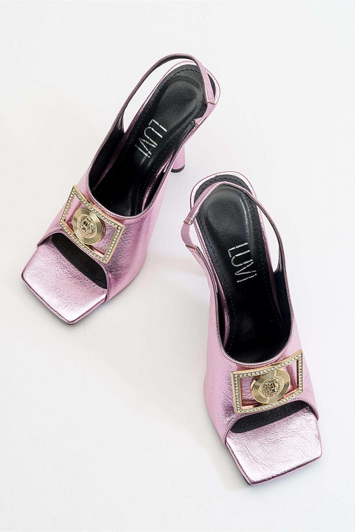 Olney - Pink Heeled Shoe (Women)