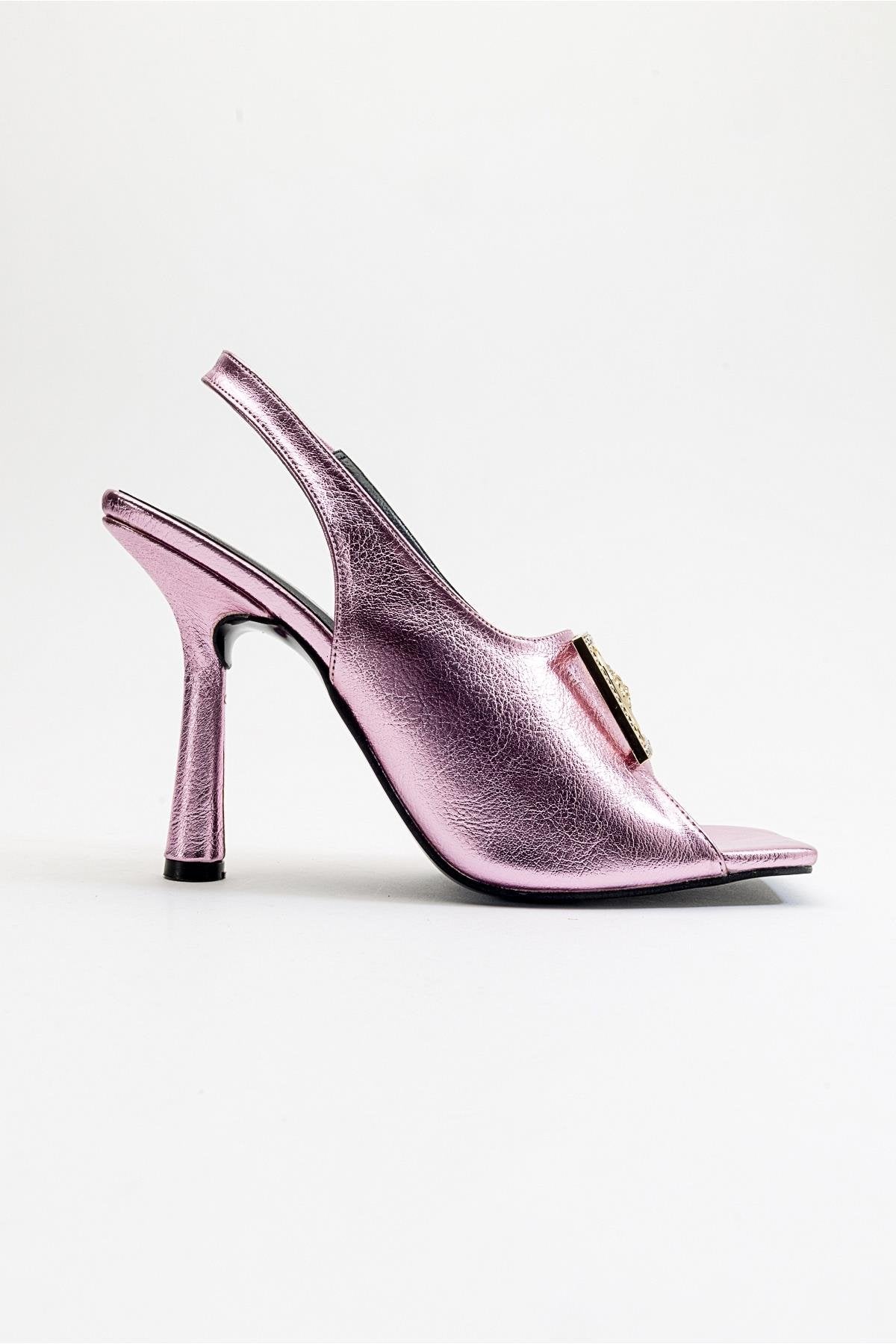 Olney - Pink Heeled Shoe (Women)