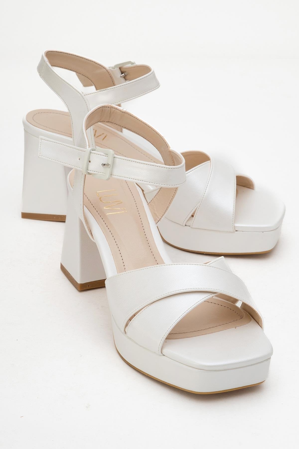 Lisbon - Pearl Platform Heel Shoe (Women)