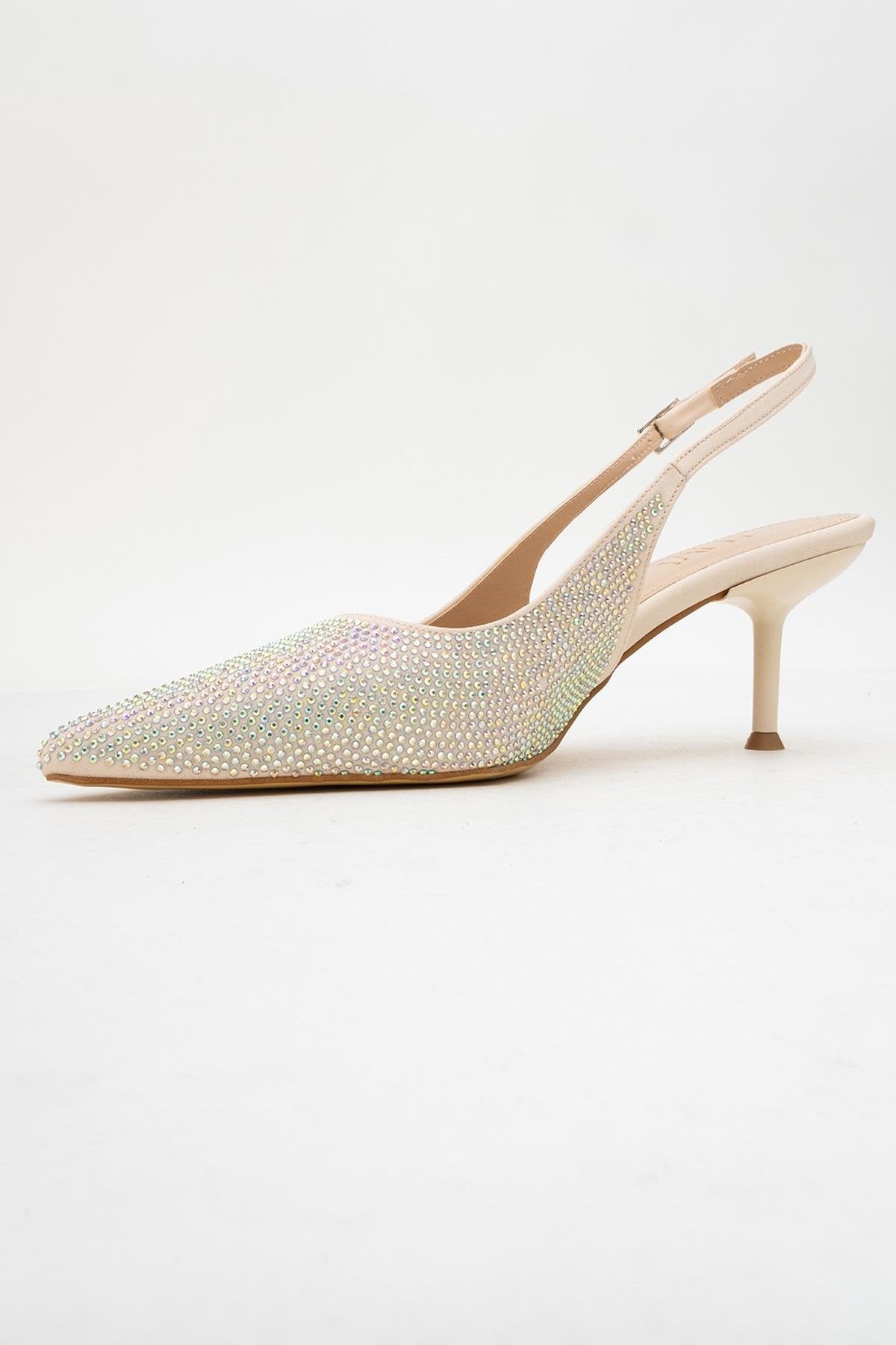 Novs - Beige Stiletto Dress Shoe (Women)