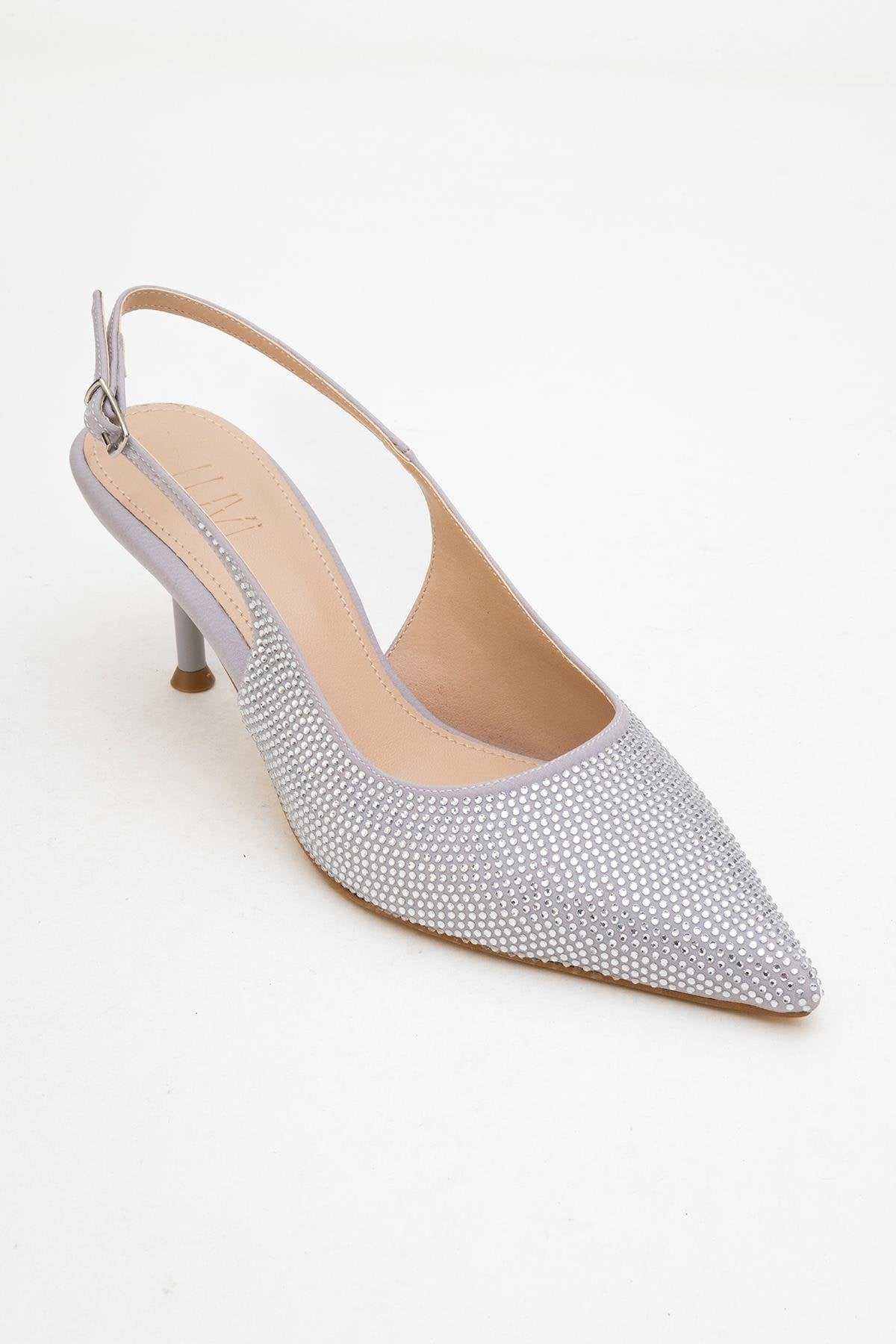 Novs - Silver Stiletto Dress Shoe (Women)