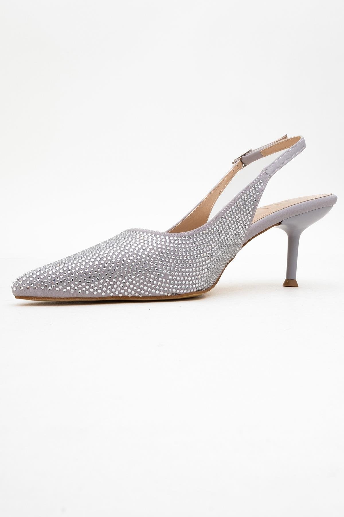 Novs - Silver Stiletto Dress Shoe (Women)