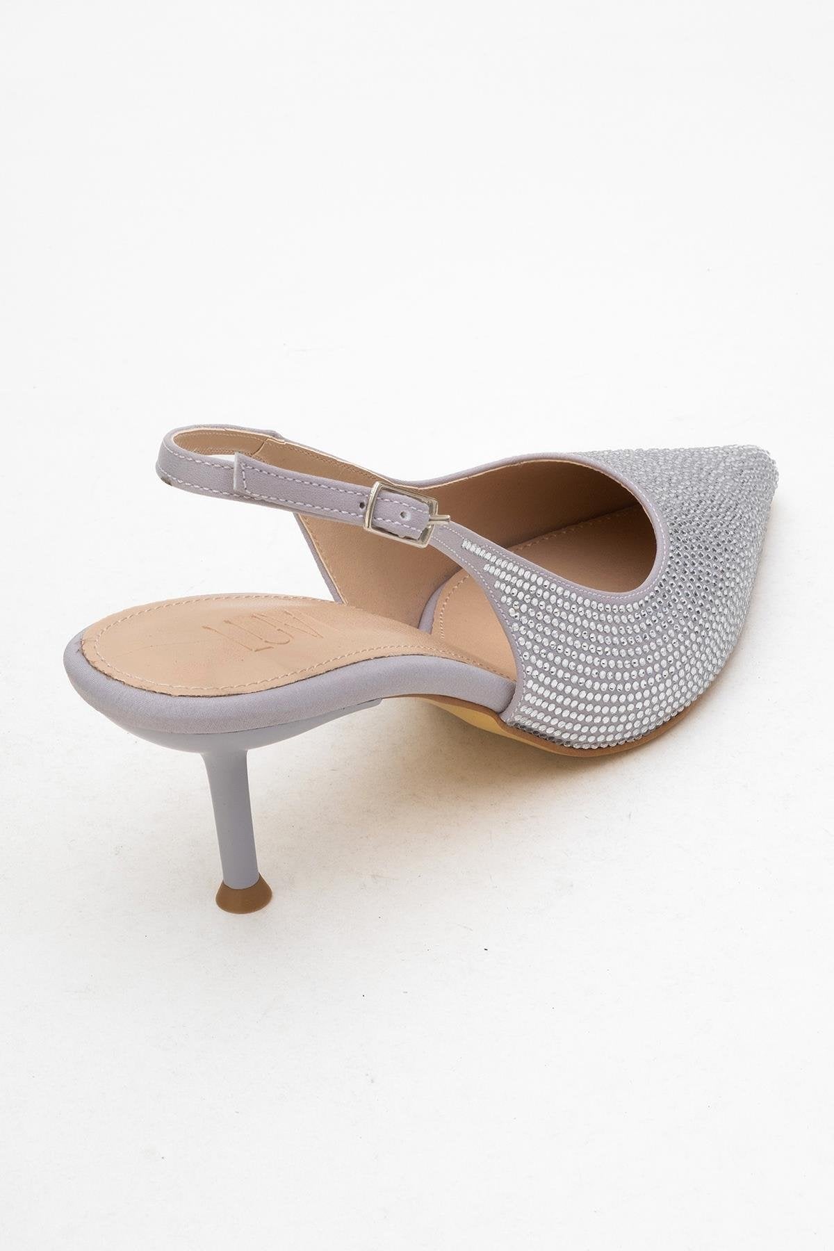Novs - Silver Stiletto Dress Shoe (Women)