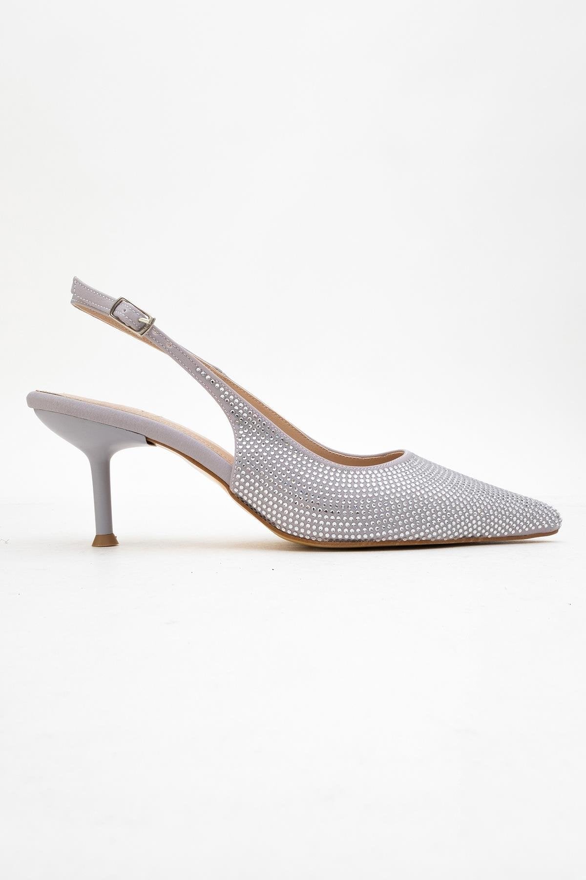 Novs - Silver Stiletto Dress Shoe (Women)