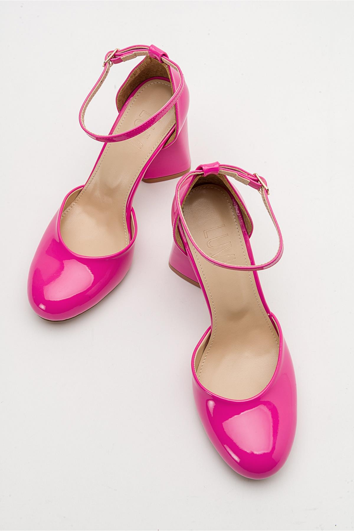 Oslo - Fuchsia Heeled Shoe (Women)