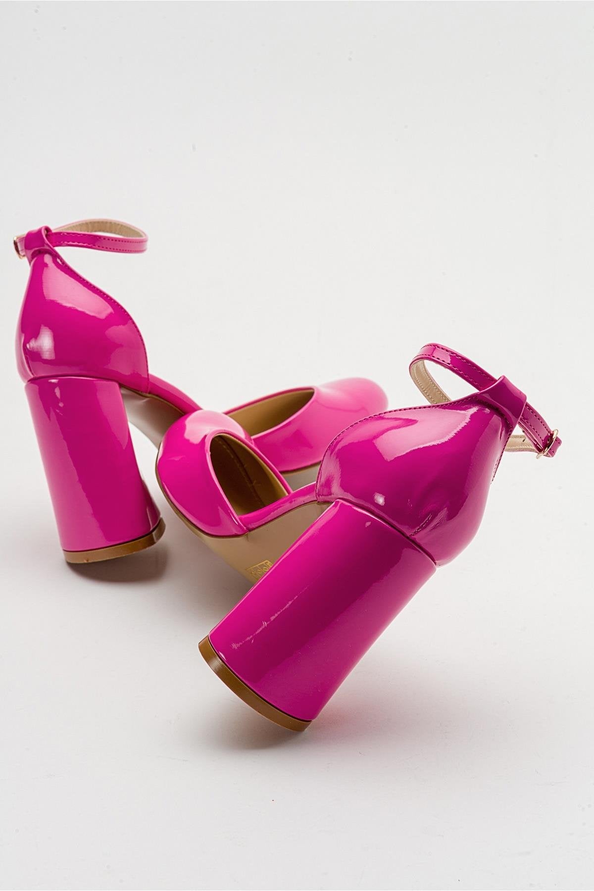Oslo - Fuchsia Heeled Shoe (Women)