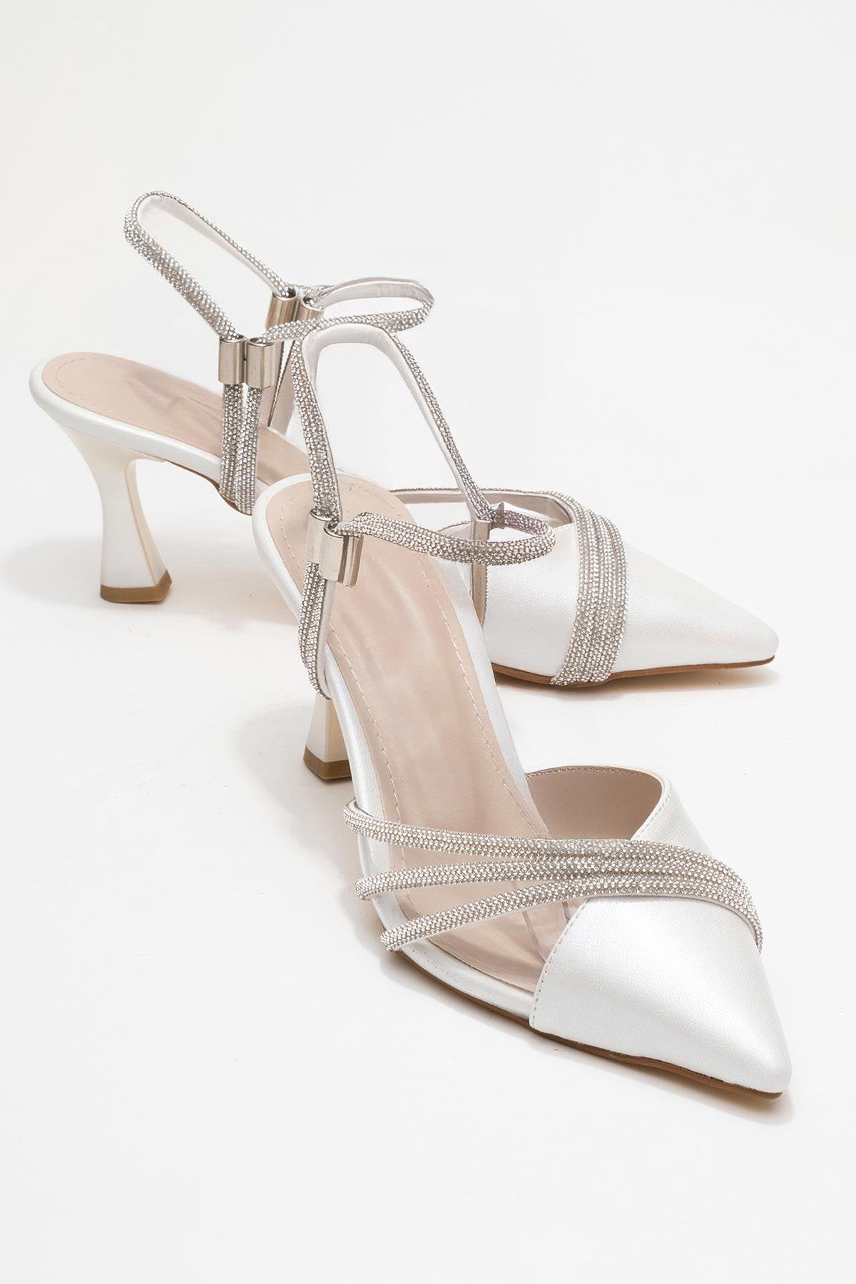 Lavie - Pearl Synthetic Leather Strappy Jeweled Dress Shoe (Women)