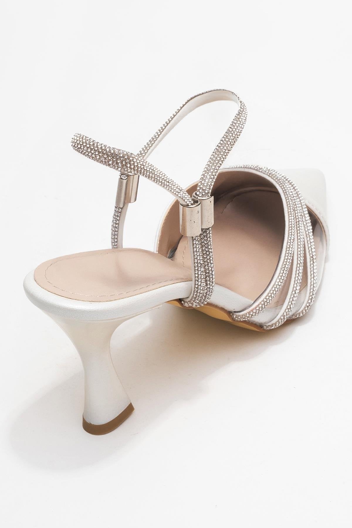 Lavie - Pearl Synthetic Leather Strappy Jeweled Dress Shoe (Women)