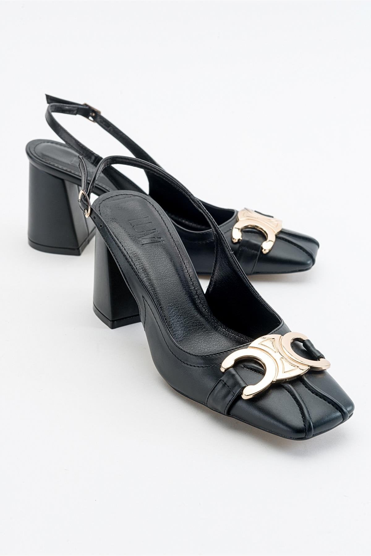 Forlev - Black Heeled Shoe (Women)