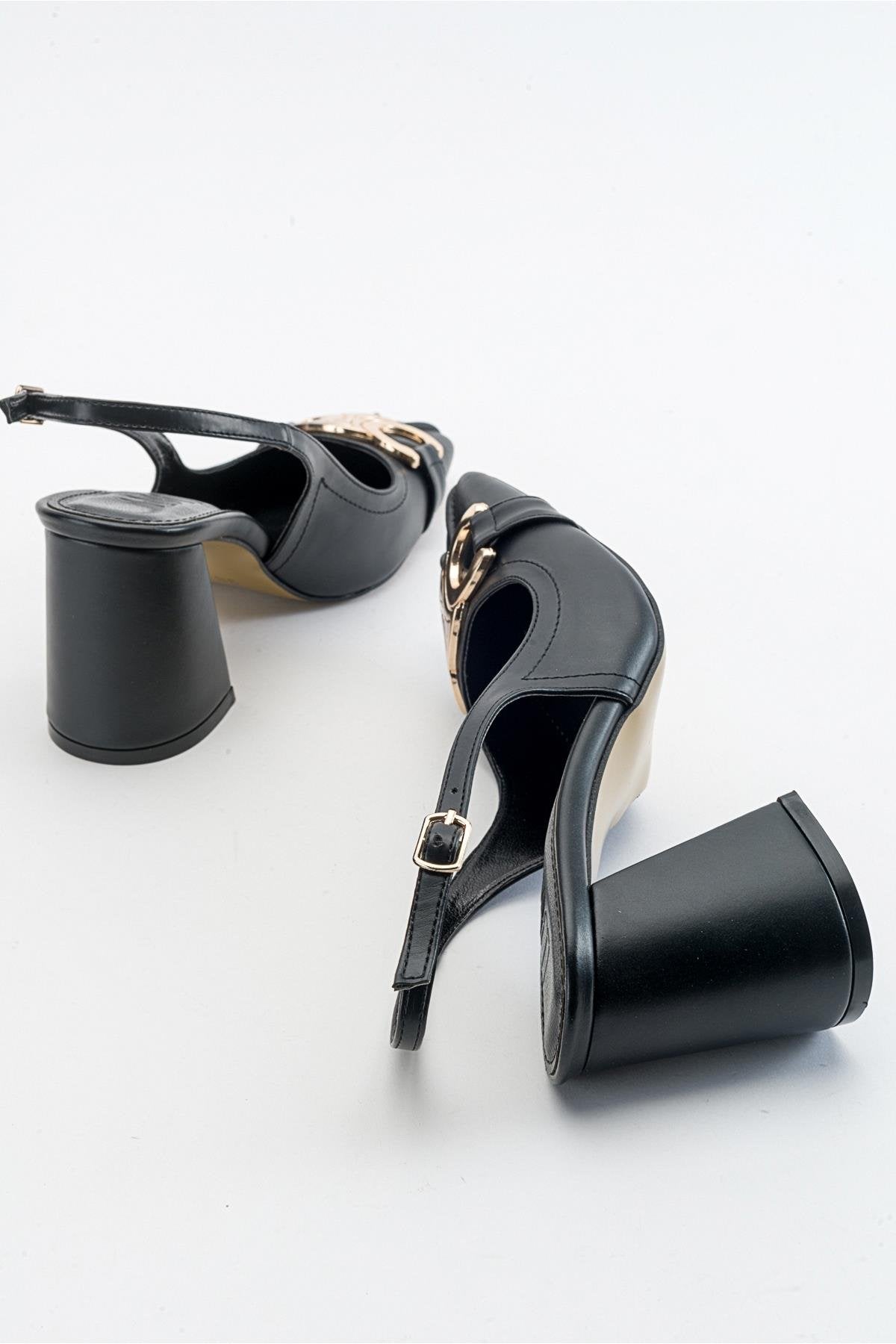 Forlev - Black Heeled Shoe (Women)