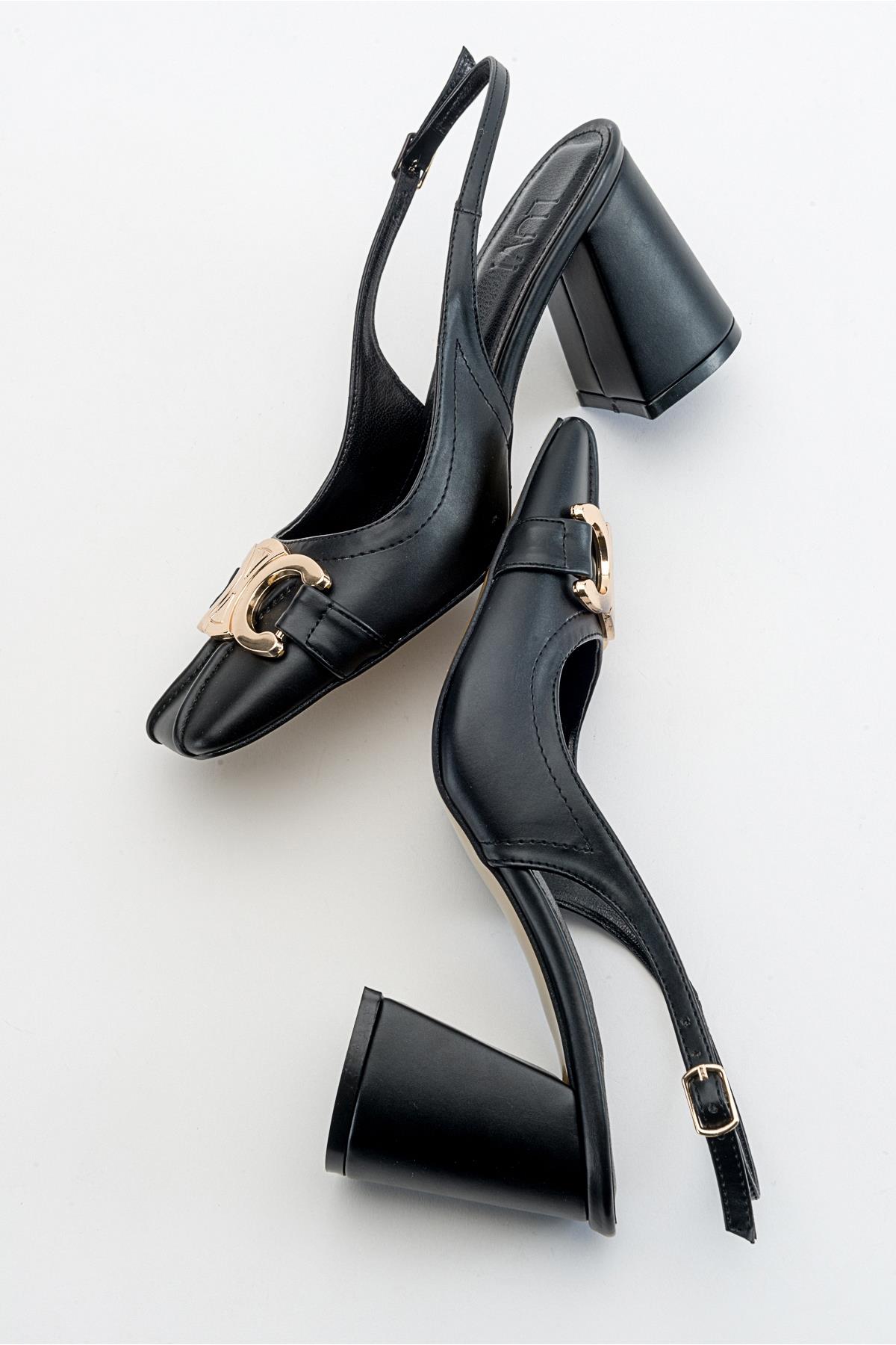 Forlev - Black Heeled Shoe (Women)