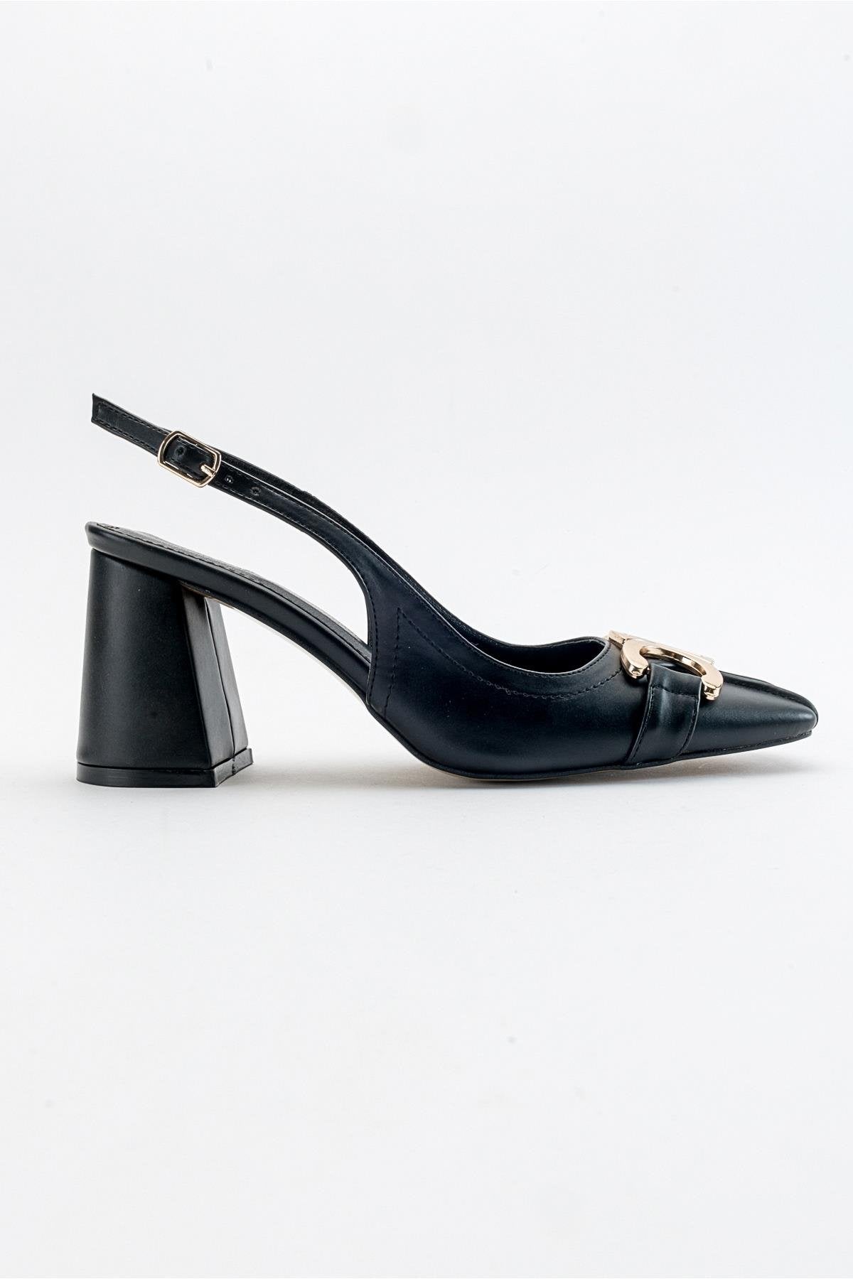 Forlev - Black Heeled Shoe (Women)