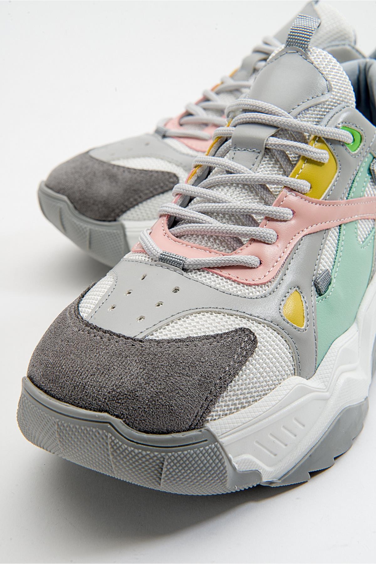 Loretta - White Multi Sneaker (Women)