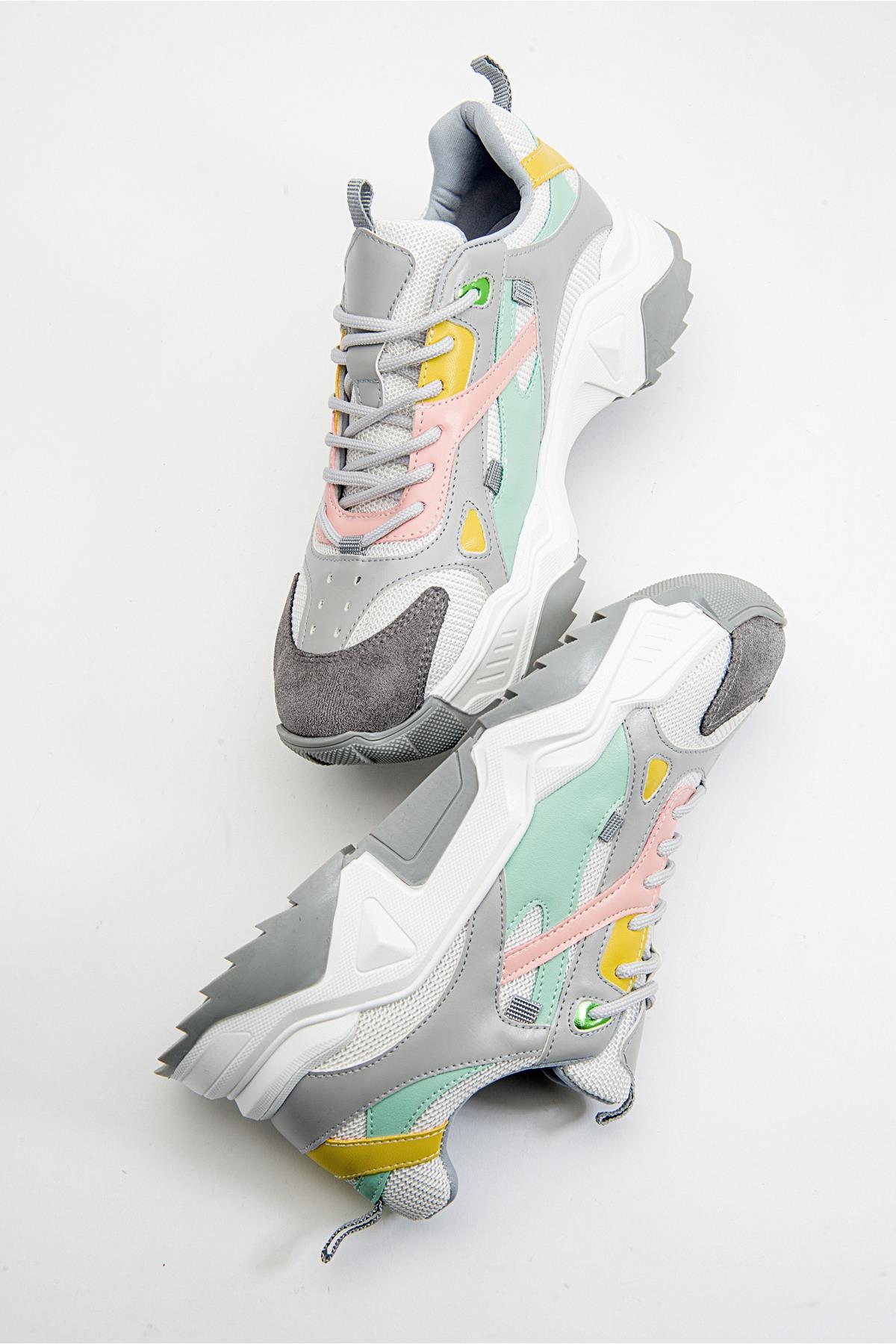 Loretta - White Multi Sneaker (Women)