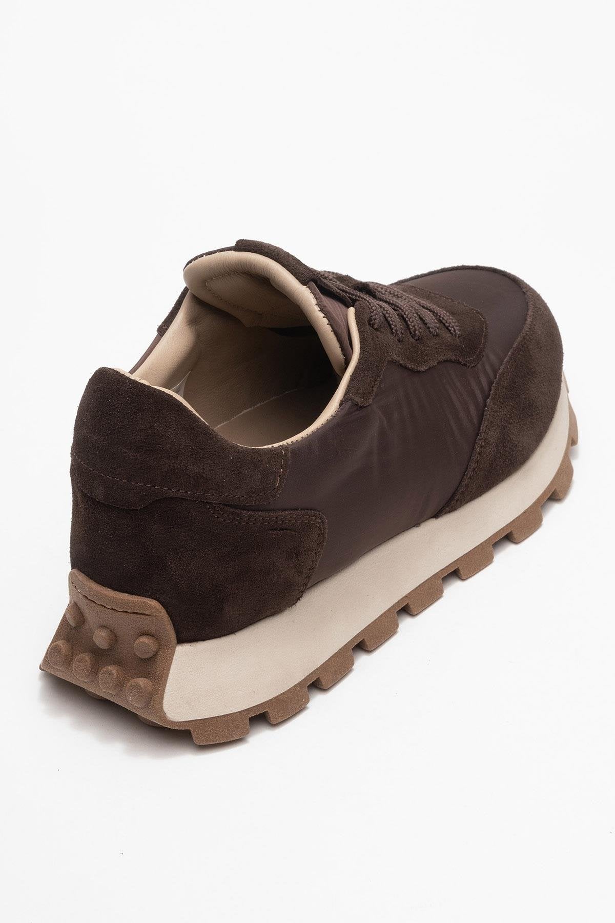 Amanda - Brown Genuine Leather Sneaker (Women)