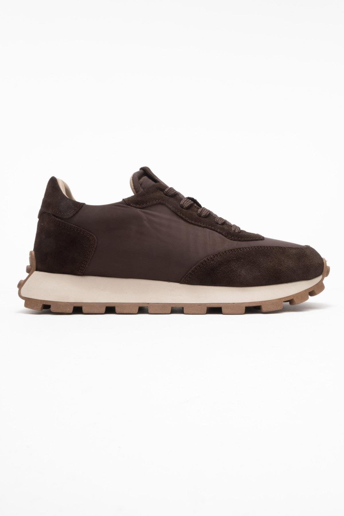 Amanda - Brown Genuine Leather Sneaker (Women)