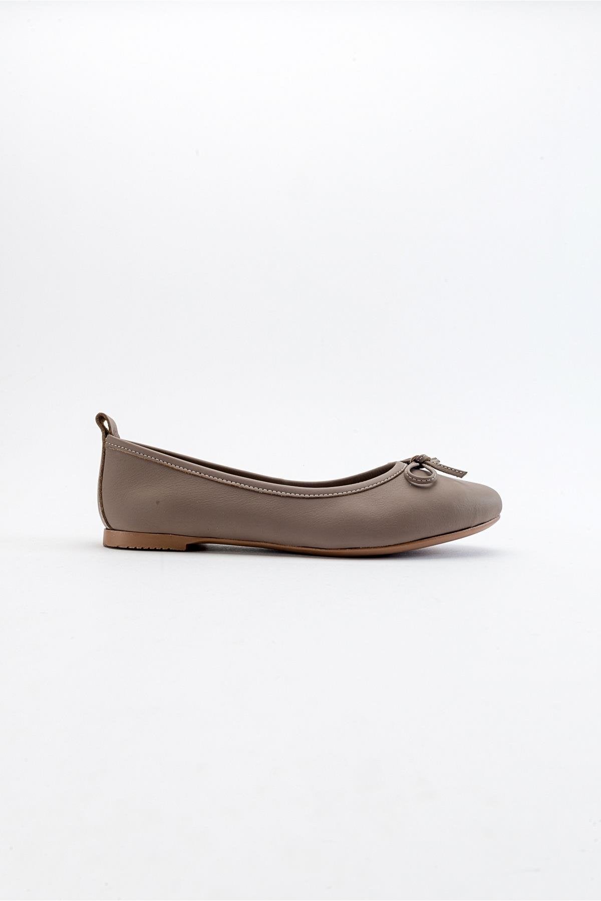 Florence - Light Brown Ballerina Flats