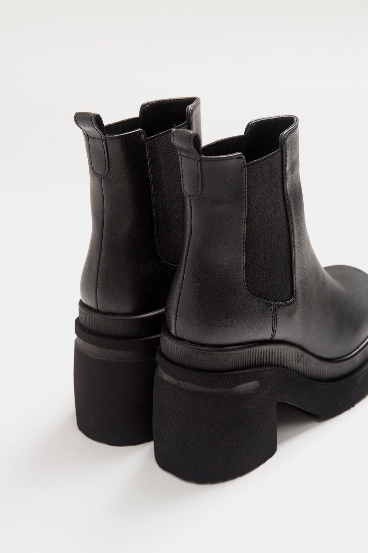 Emma - Black High Heel Boot (Women)