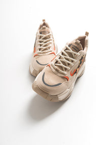 Europa - Beige Patterned Sneaker (Women)