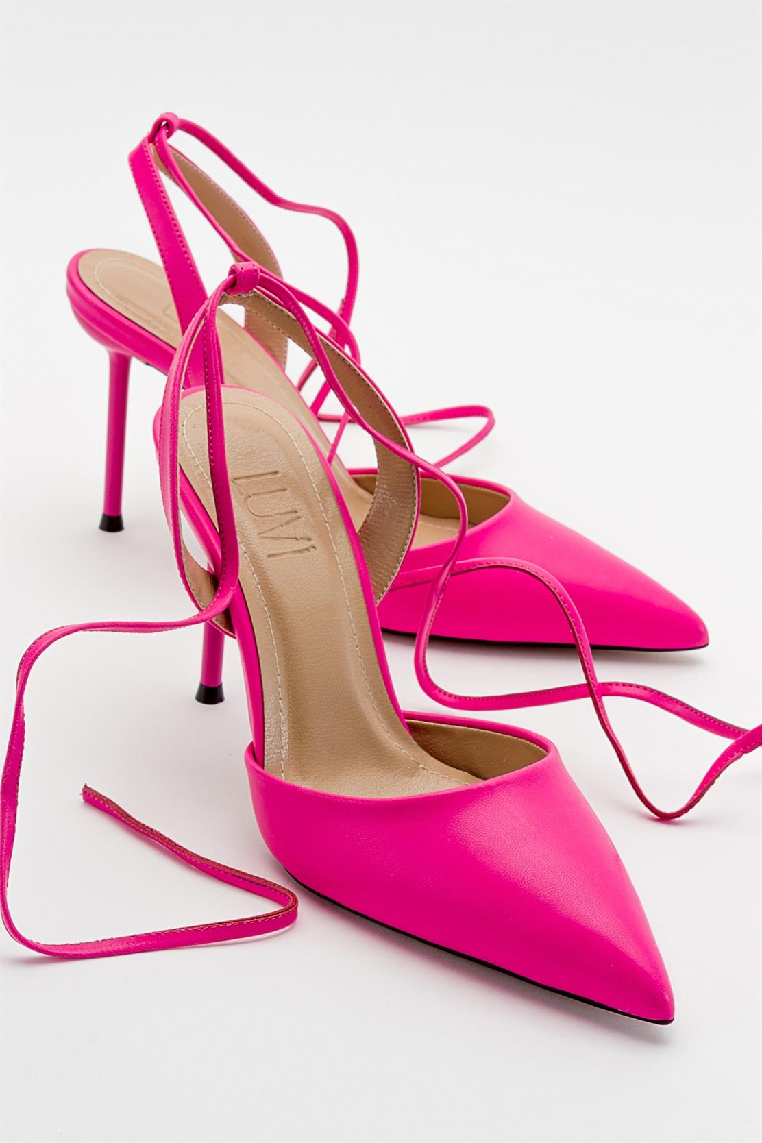 Bonje - Fuchsia Pointed Toe Stiletto (Women)