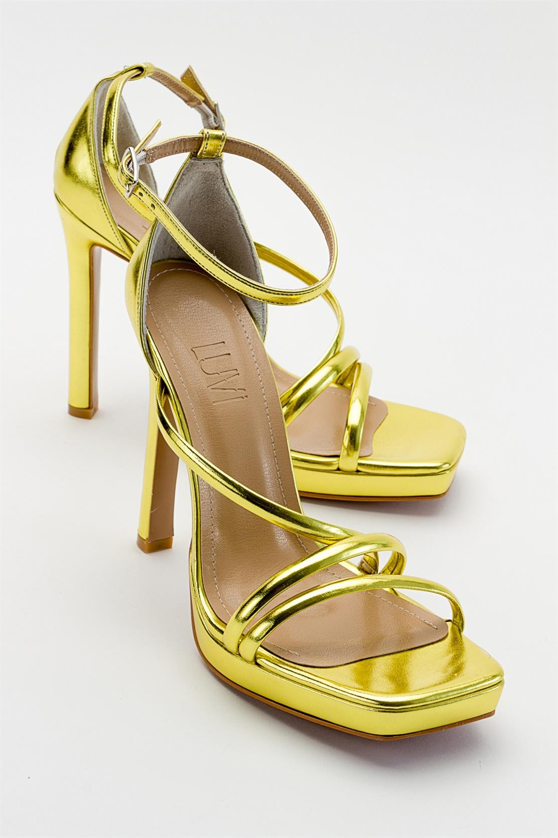 Shelp - Light Green High Heel Shoe (Women)