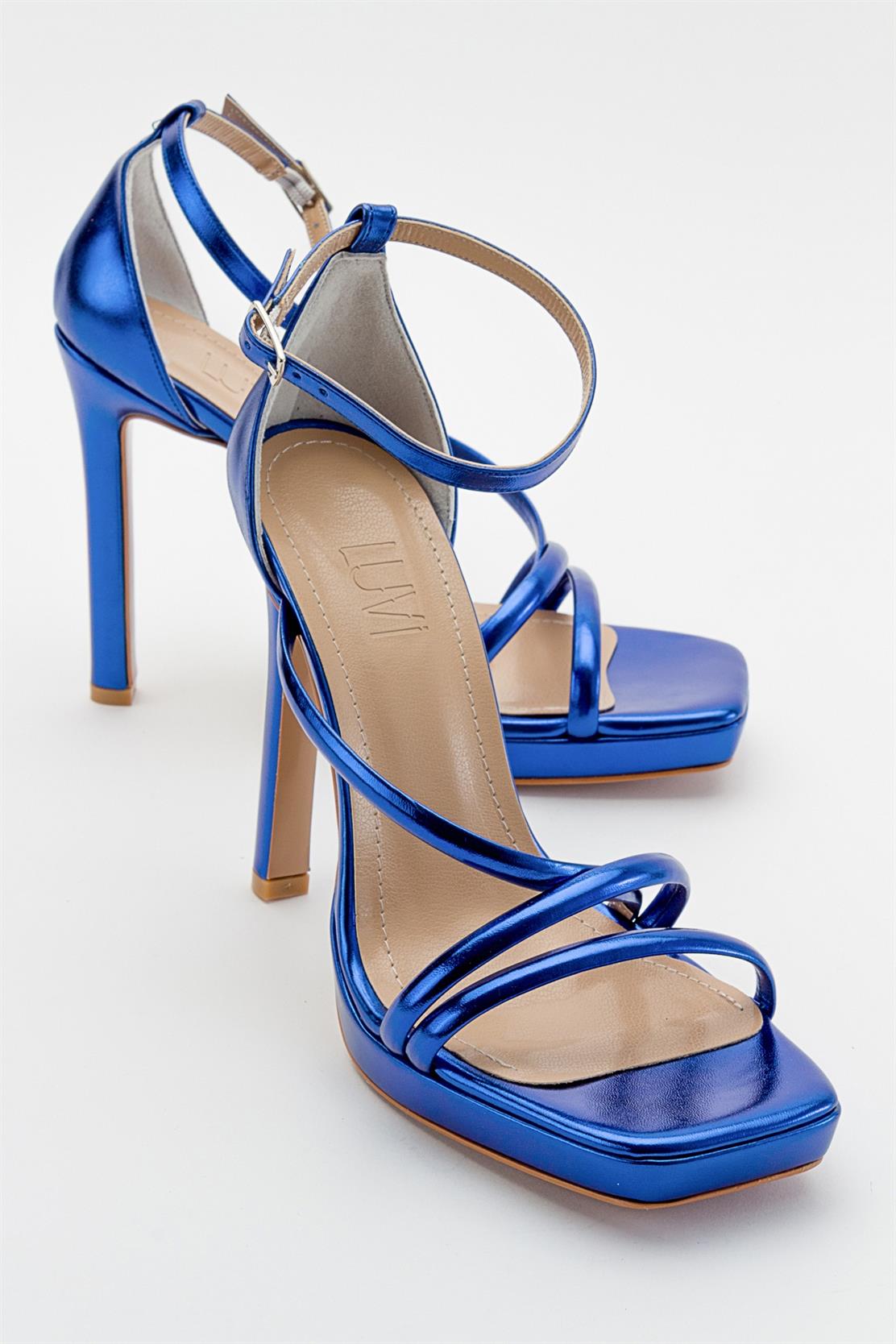 Shelp - Sky Blue High Heel Shoe (Women)