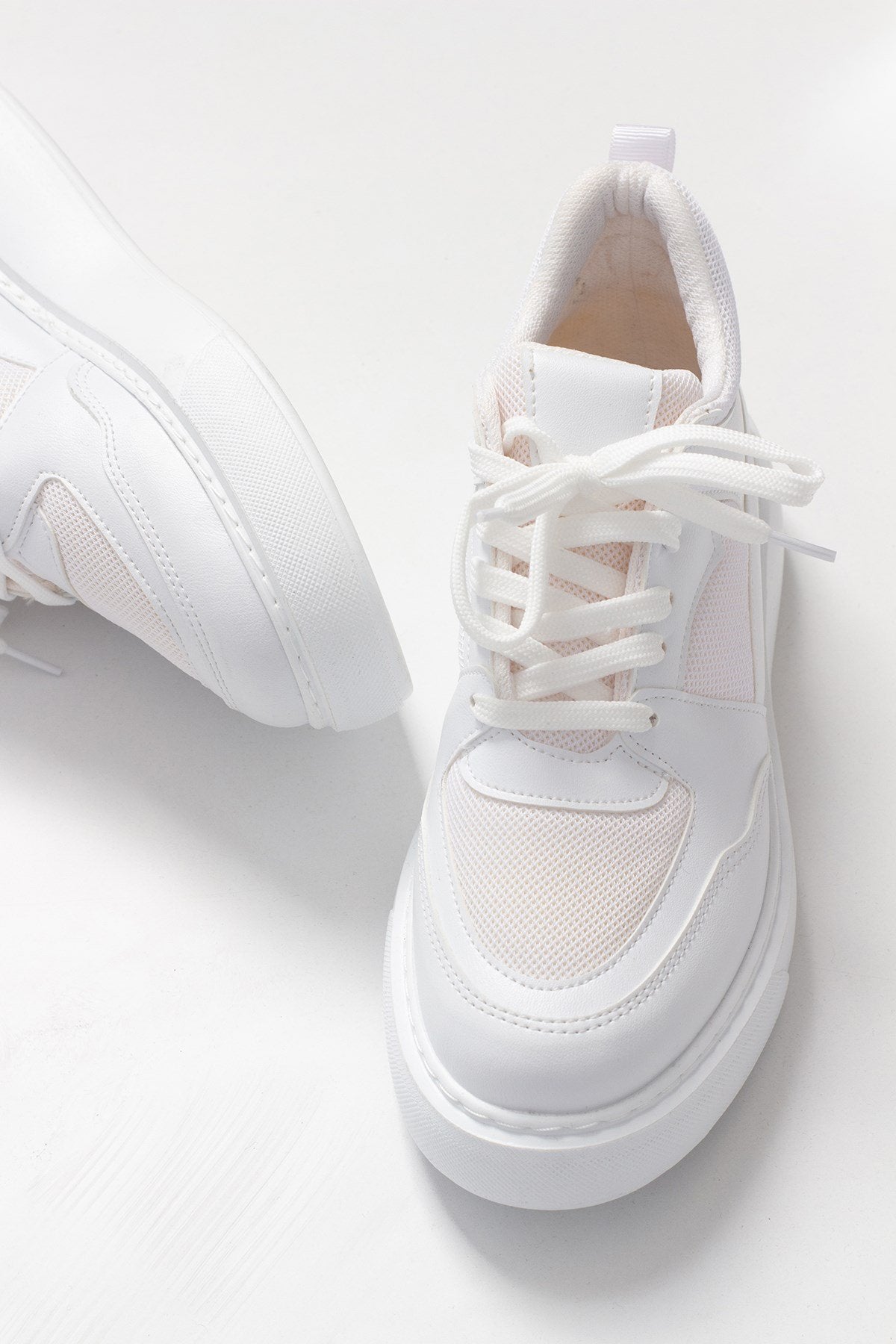 Pure - White Mesh Sneaker (Women)