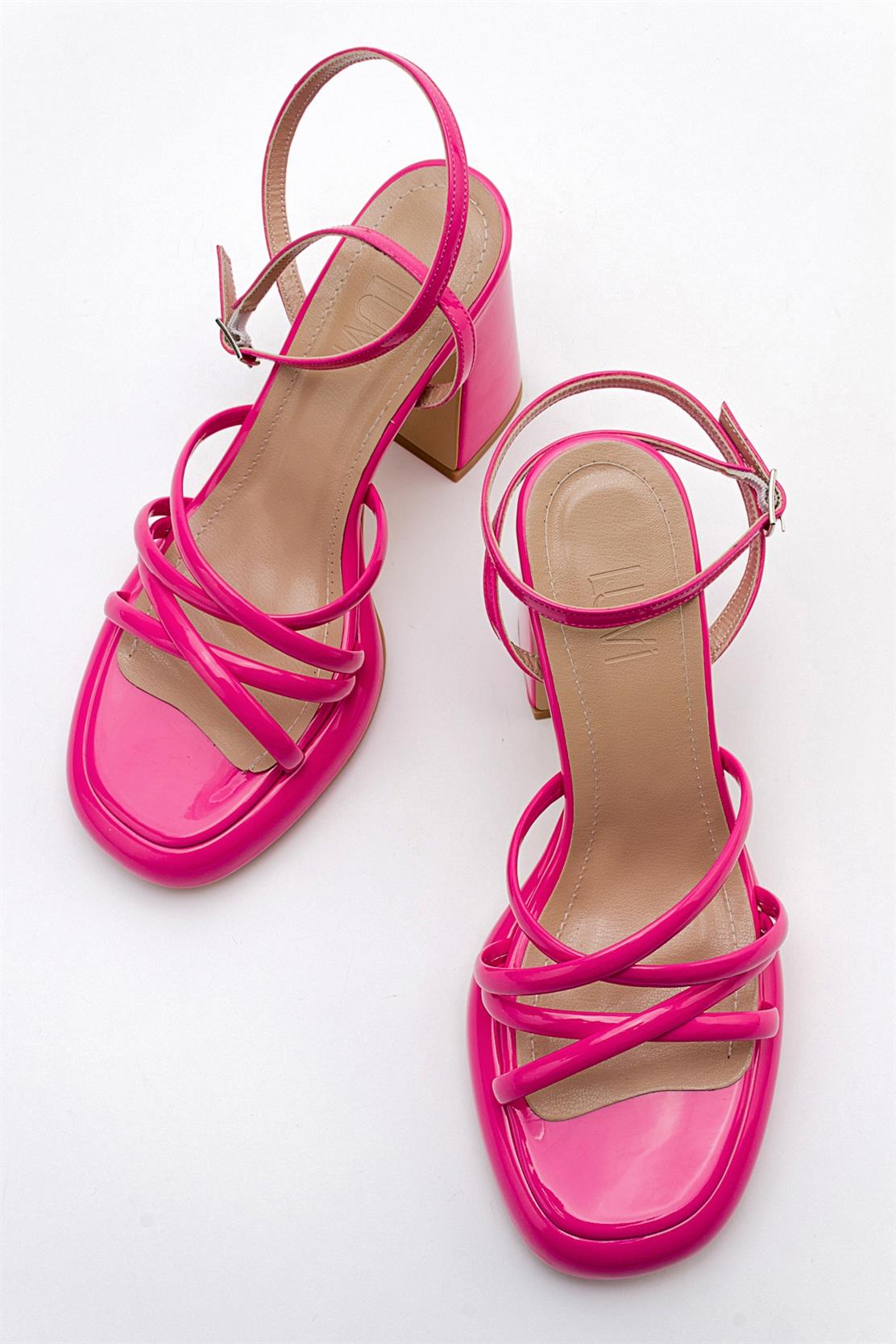 Oppe - Fuchsia Patent Platform High-Heel Shoe (Women)