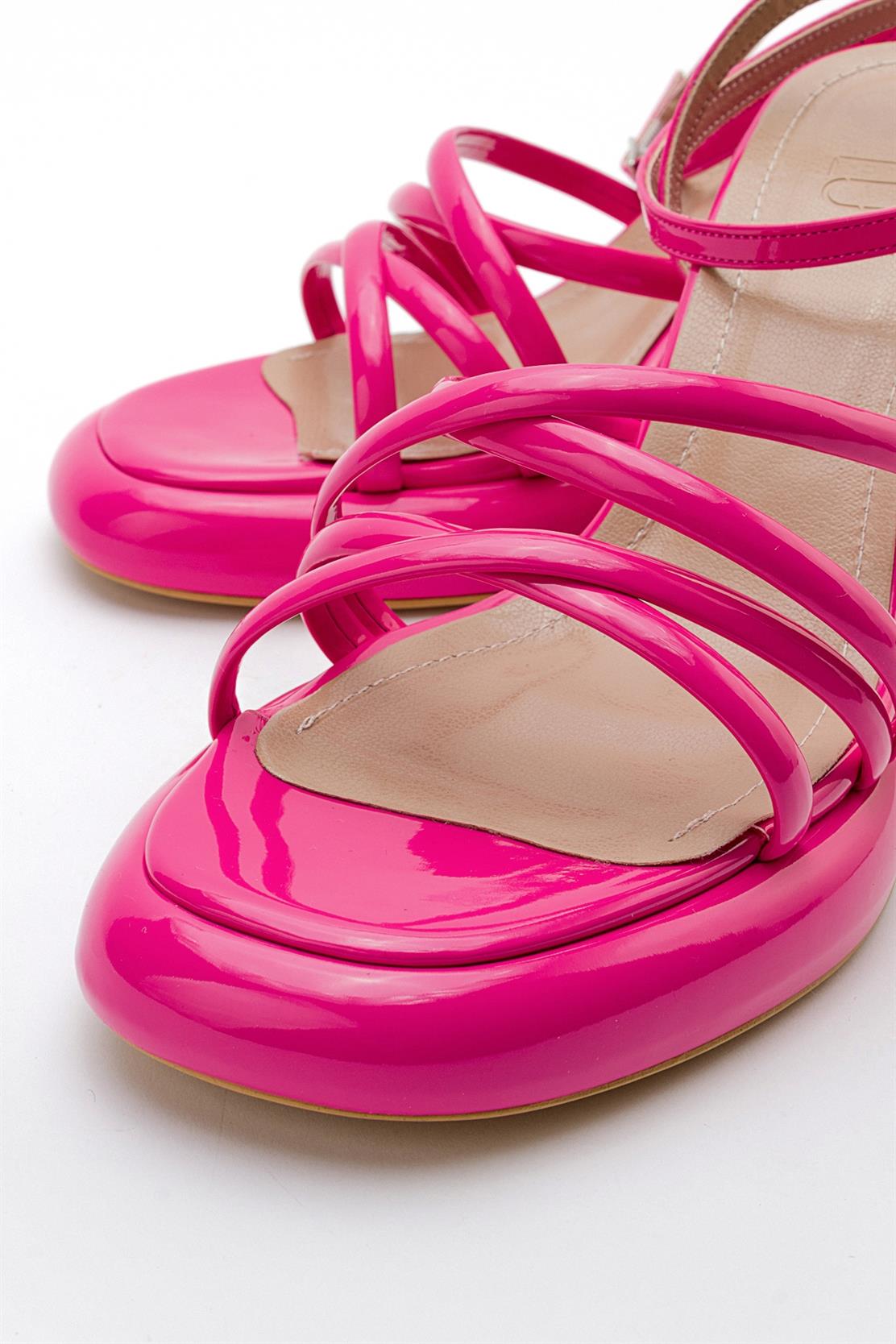 Oppe - Fuchsia Patent Platform High-Heel Shoe (Women)